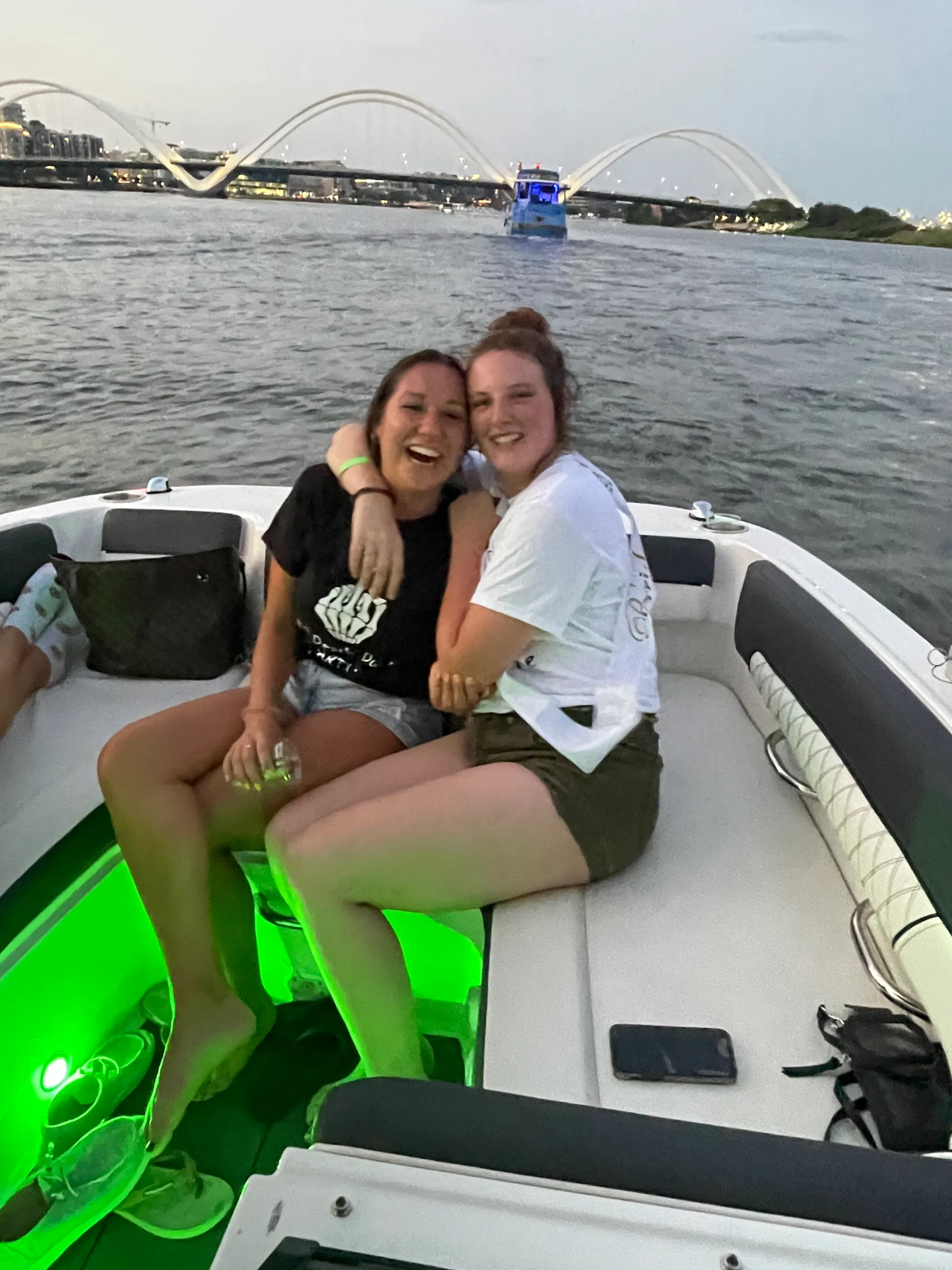 DMV’s Cleanest Party Deck Boat Bayliner with Mercury 150