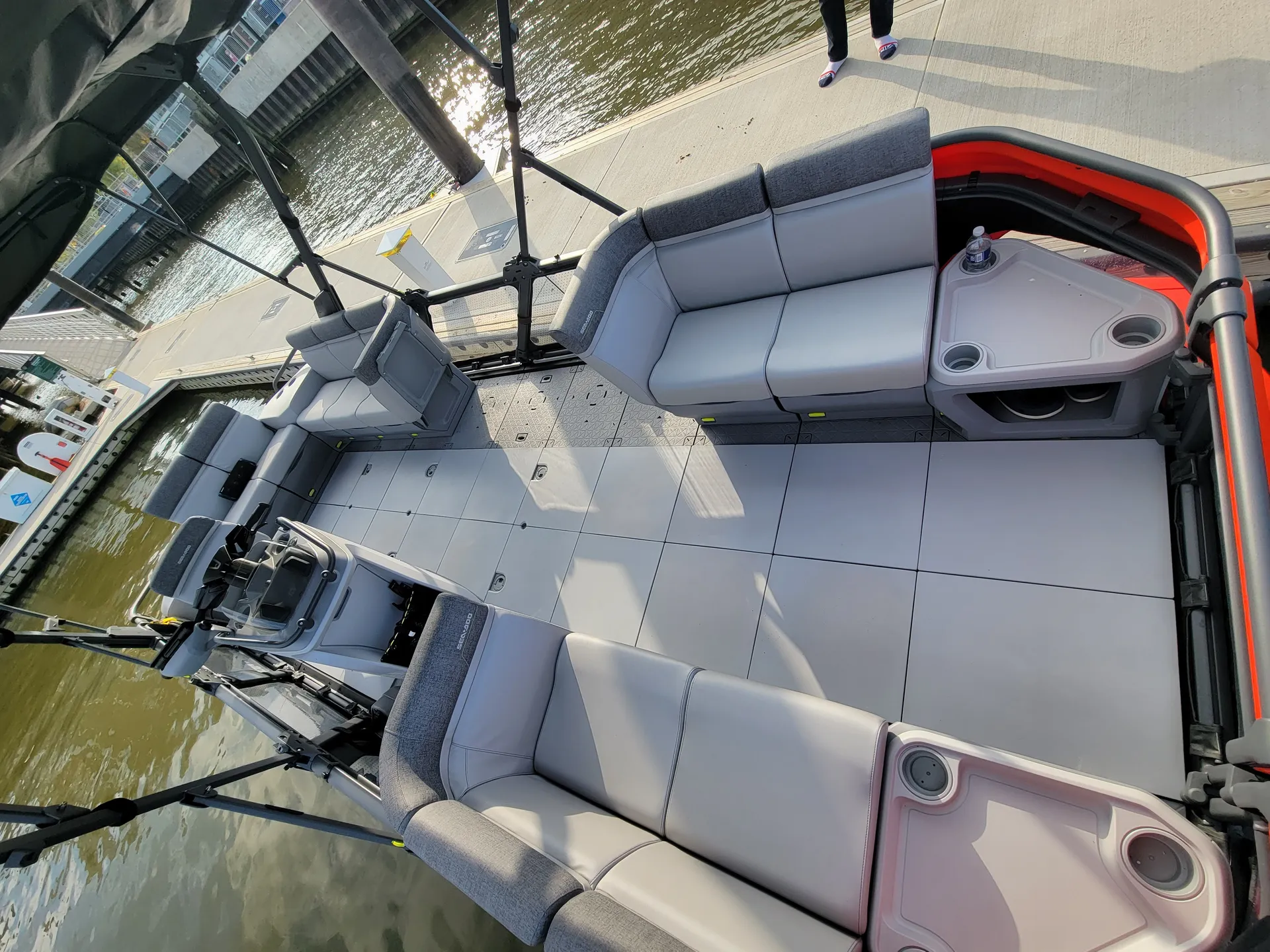 Fun Modern Pontoon - SeaDoo Switch!