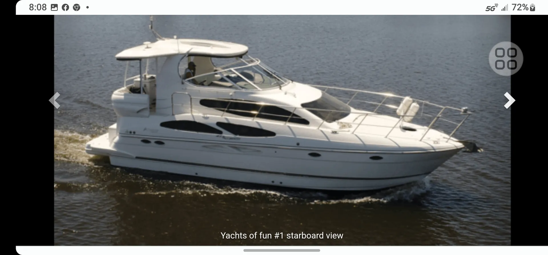 Yachts of Fun Motoryacht in the Sun