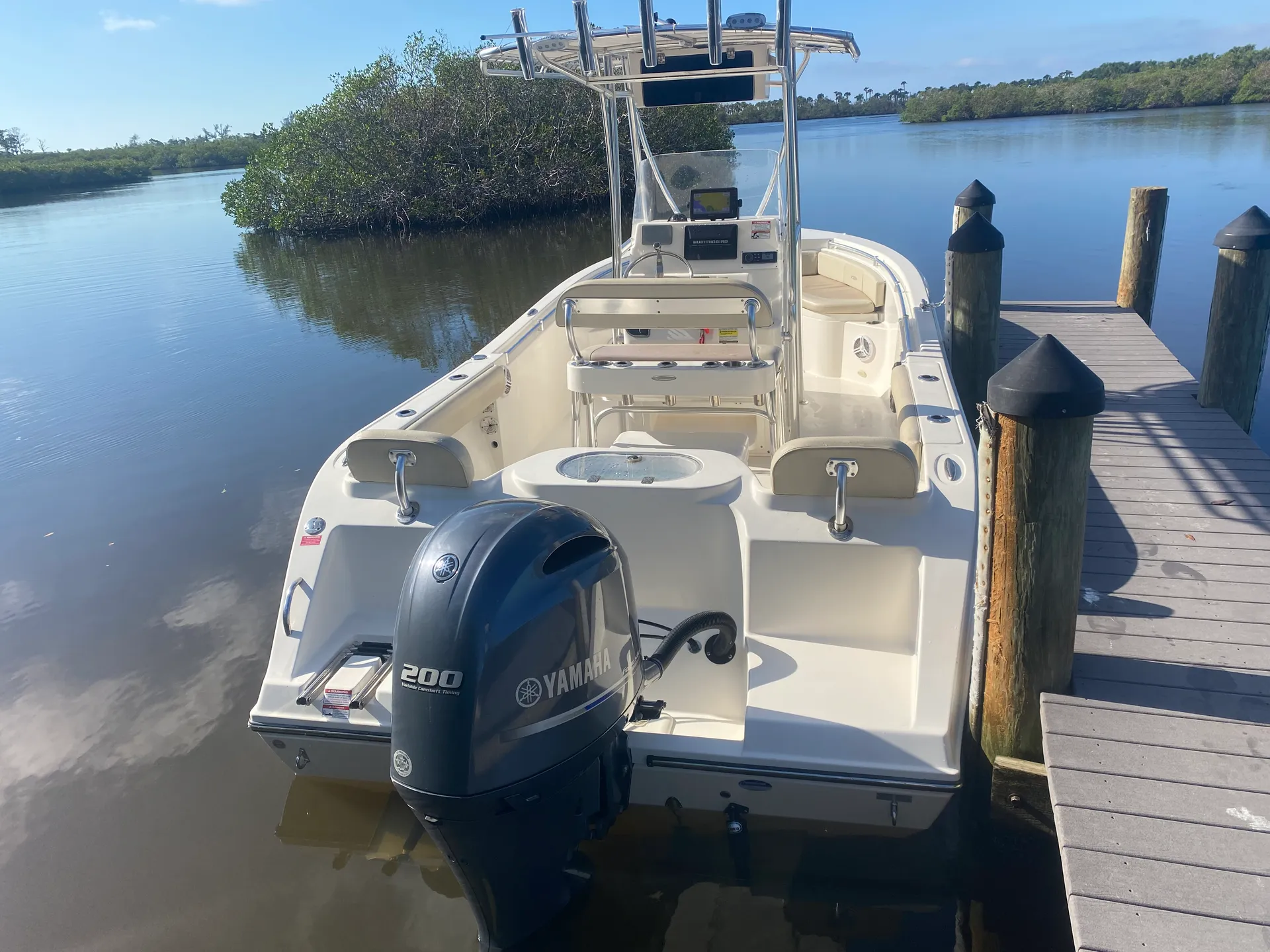 COBIA BOATS 217 CC W/F150XB YAMAHA in Naples, FL — photo 4