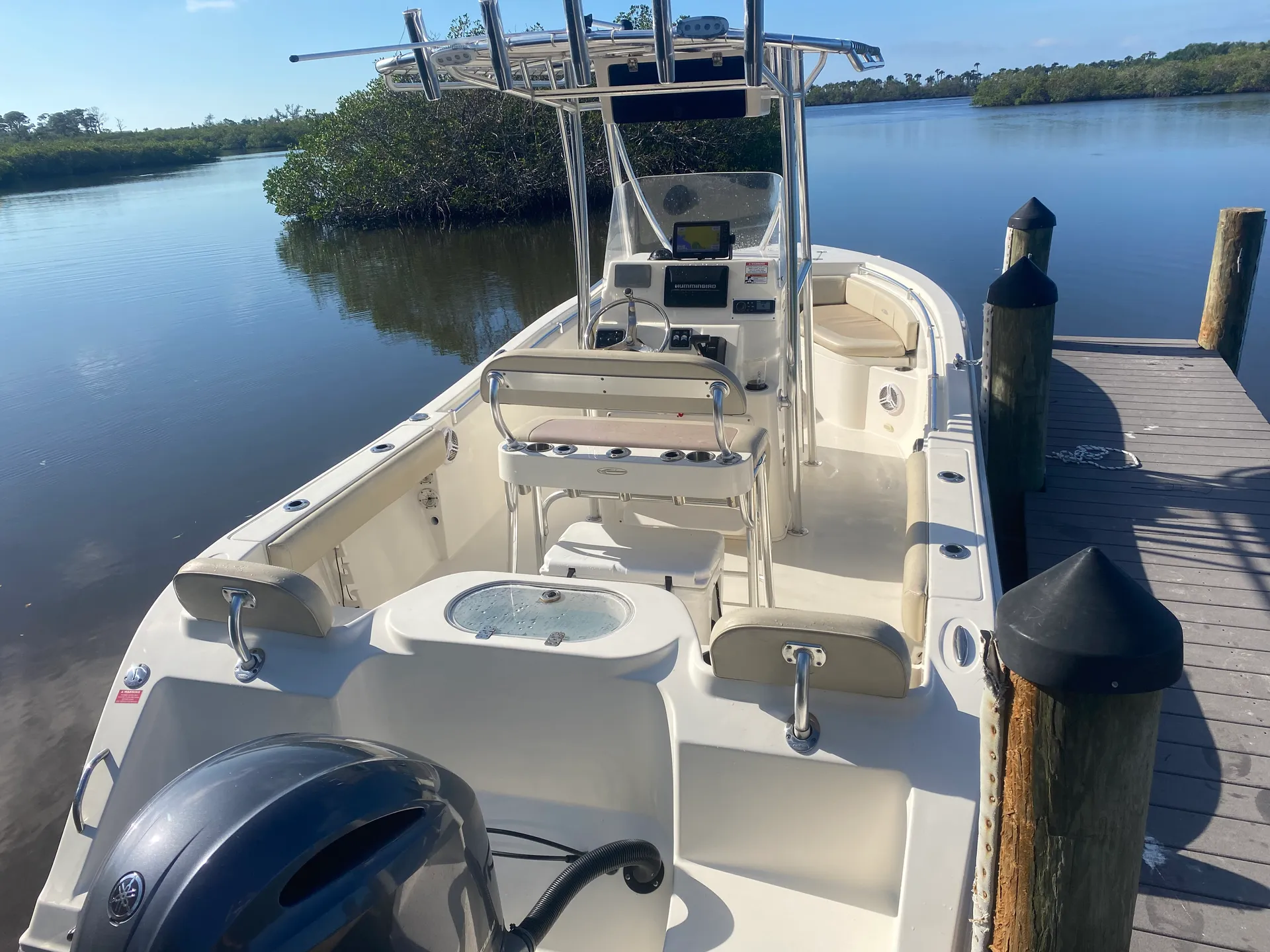 COBIA BOATS 217 CC W/F150XB YAMAHA in Naples, FL — photo 7