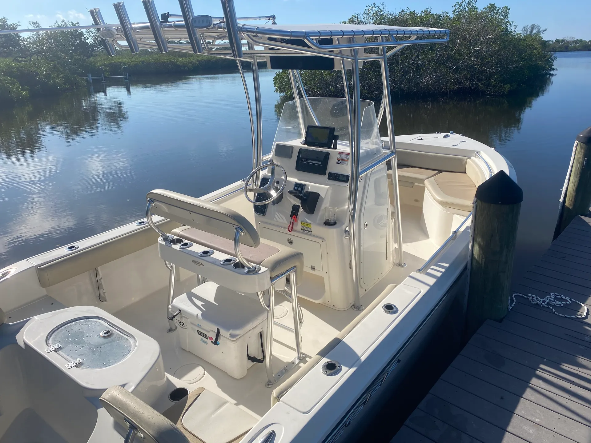 COBIA BOATS 217 CC W/F150XB YAMAHA in Naples, FL — photo 6