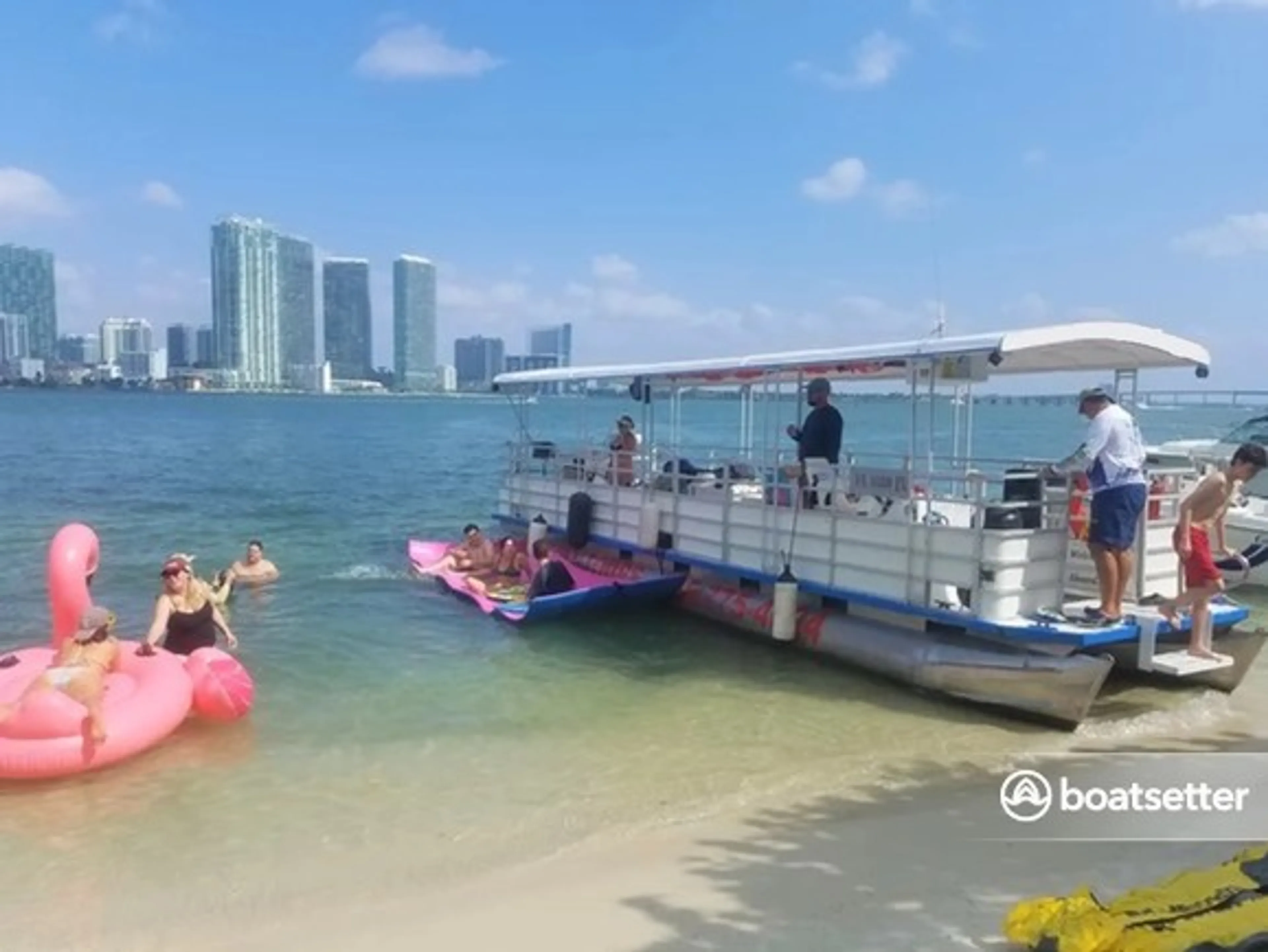 pontoon boat tours miami