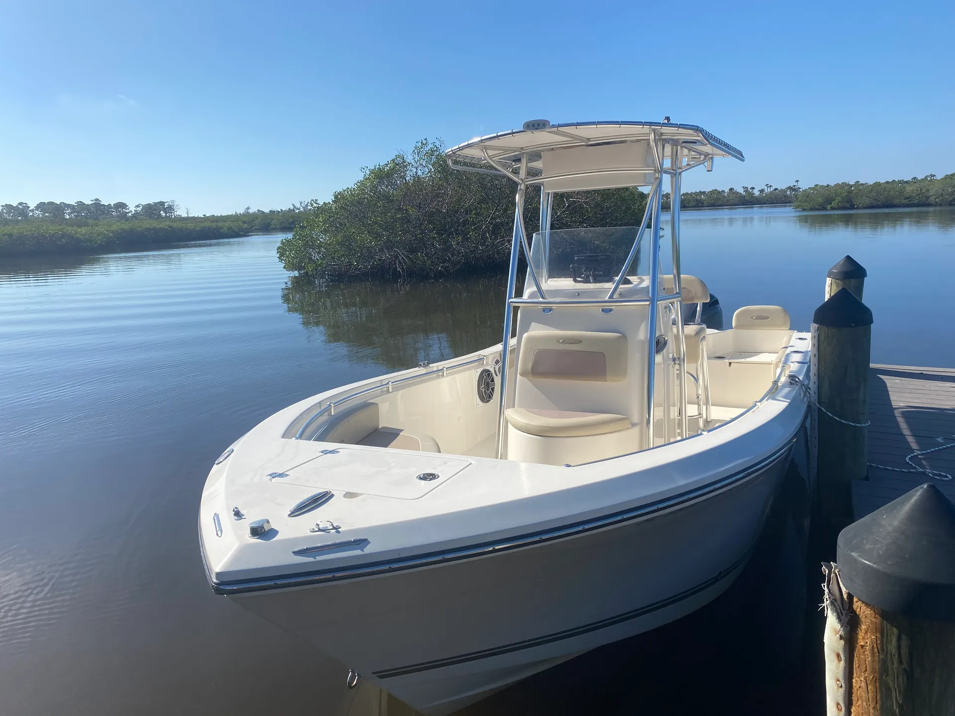 COBIA BOATS 217 CC W/F150XB YAMAHA in Captiva, FL