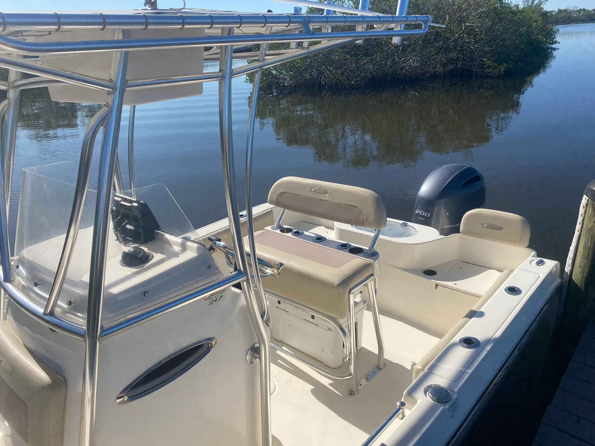 COBIA BOATS 217 CC W/F150XB YAMAHA in Captiva, FL — photo 2