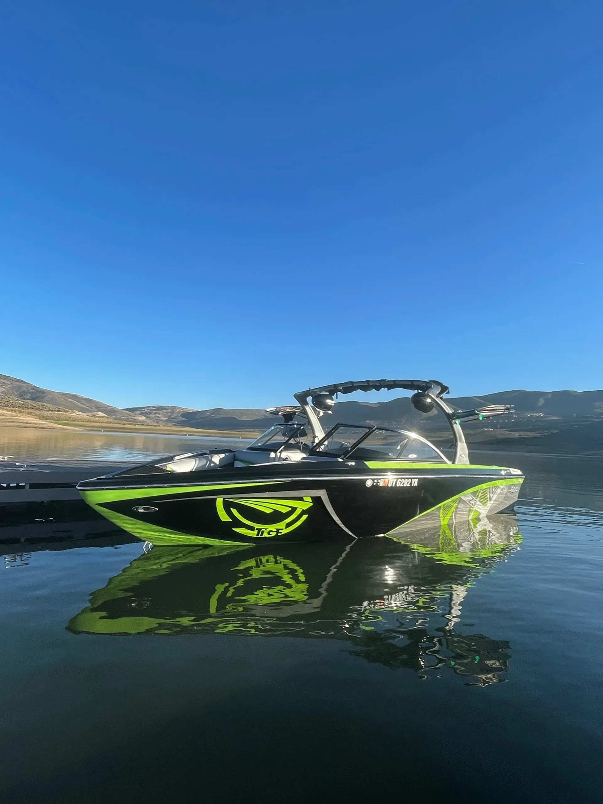 Tige Z3 wakesurf boat!