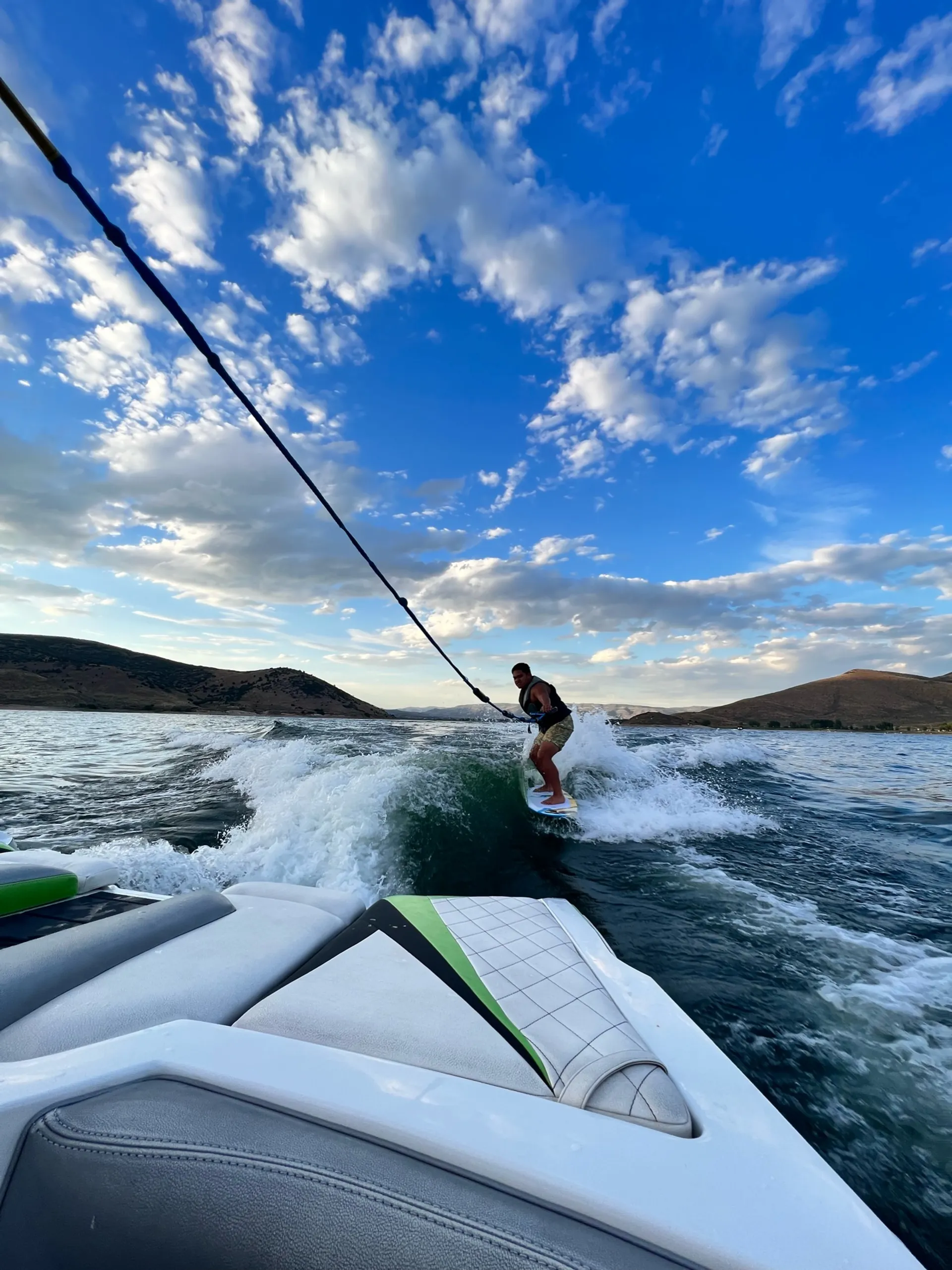 Tige Z3 wakesurf boat!