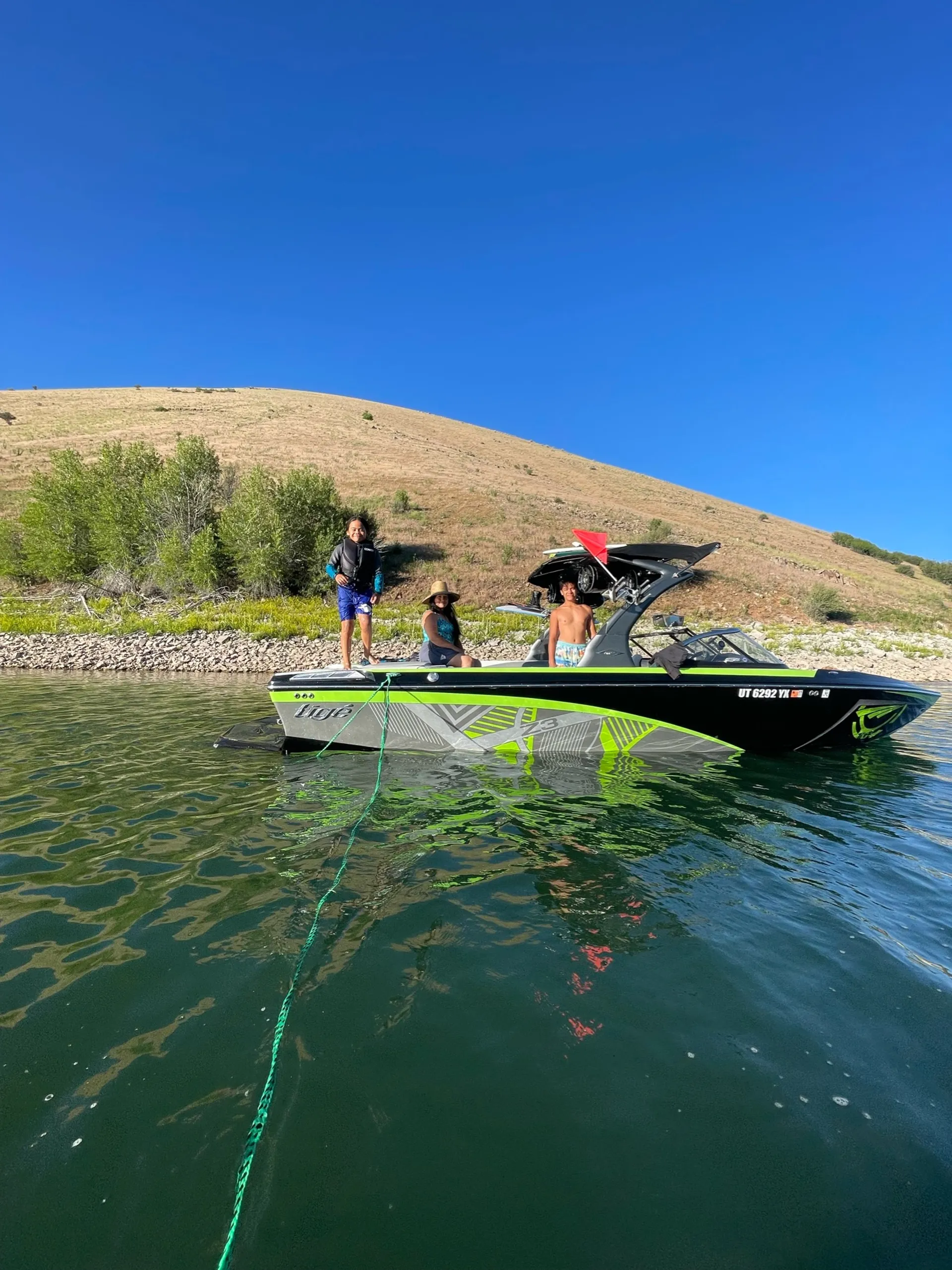 Tige Z3 wakesurf boat!