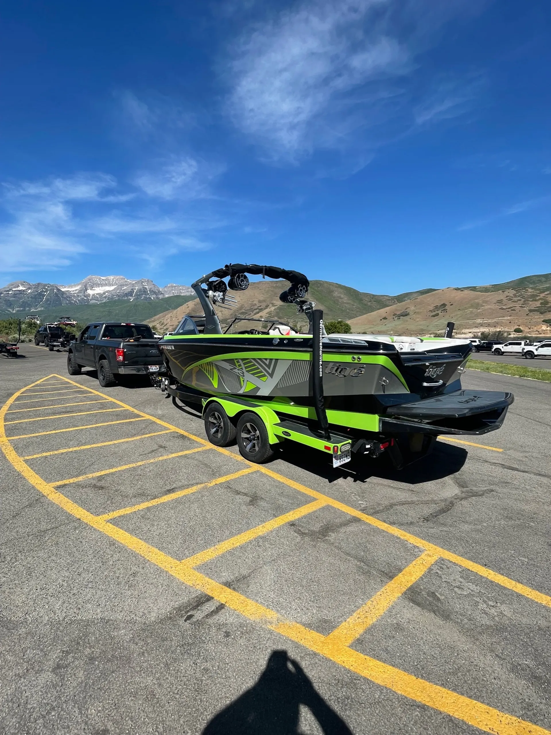 Tige Z3 wakesurf boat!