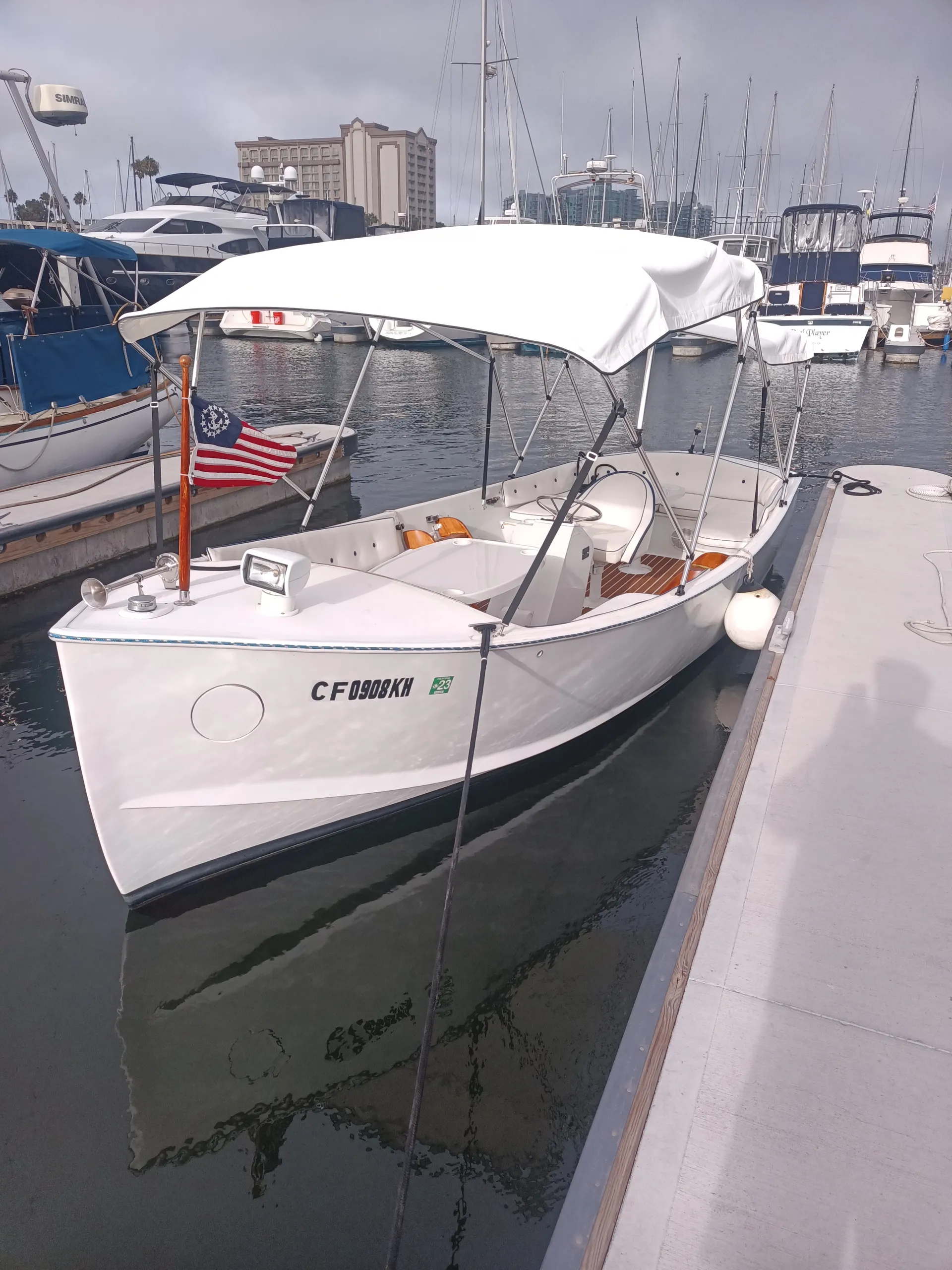 20 ft Duffy Electric Boat