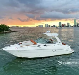 GET 1 HR FREE  33’ SUNDANCER YACHT RENTAL, MIA FL *NO HIDDEN FEES!*