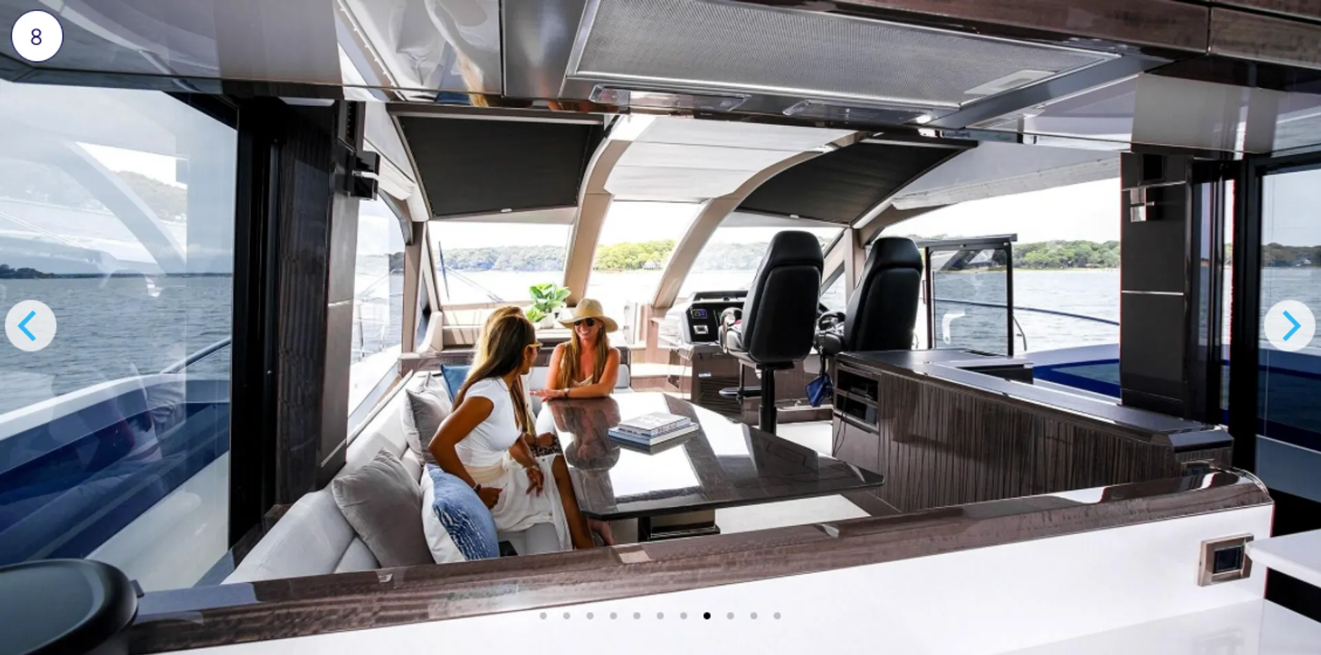 Boca Raton's newest & classiest luxe yacht with seabob & floating mat 
