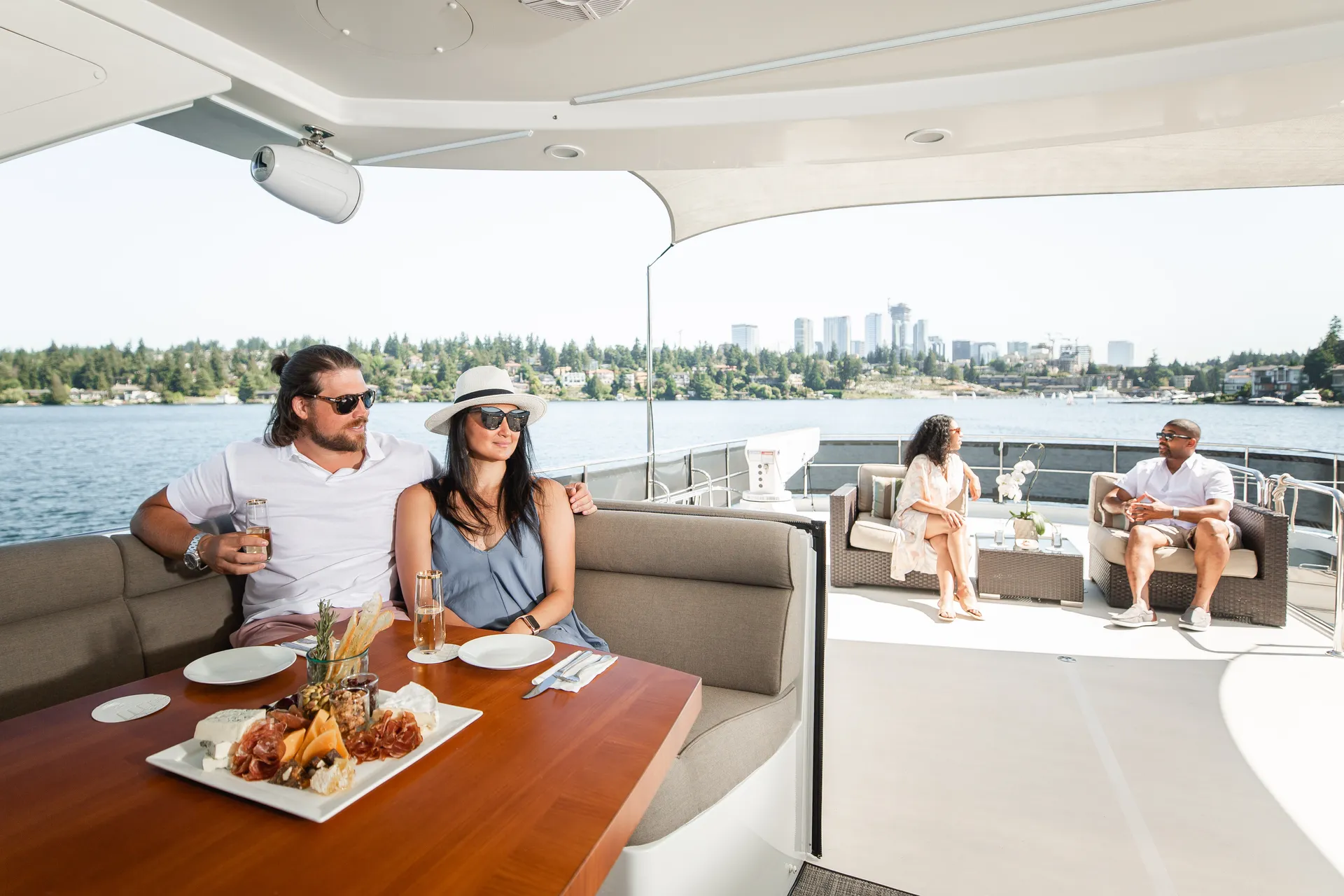 Luxury Yacht Charter, Seattle or San Juan Islands