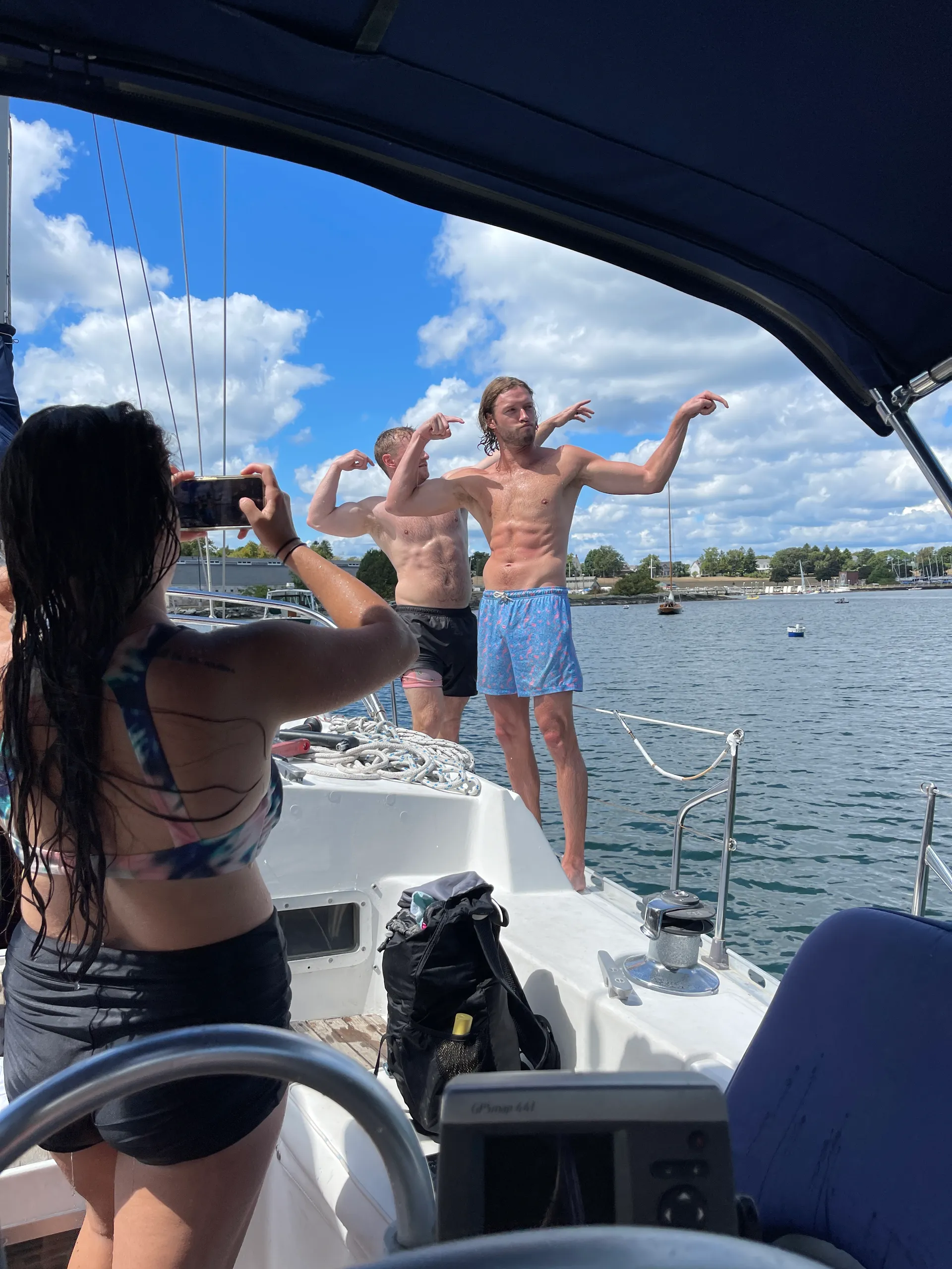 Newport RI Sailing, sightseeing and swimming