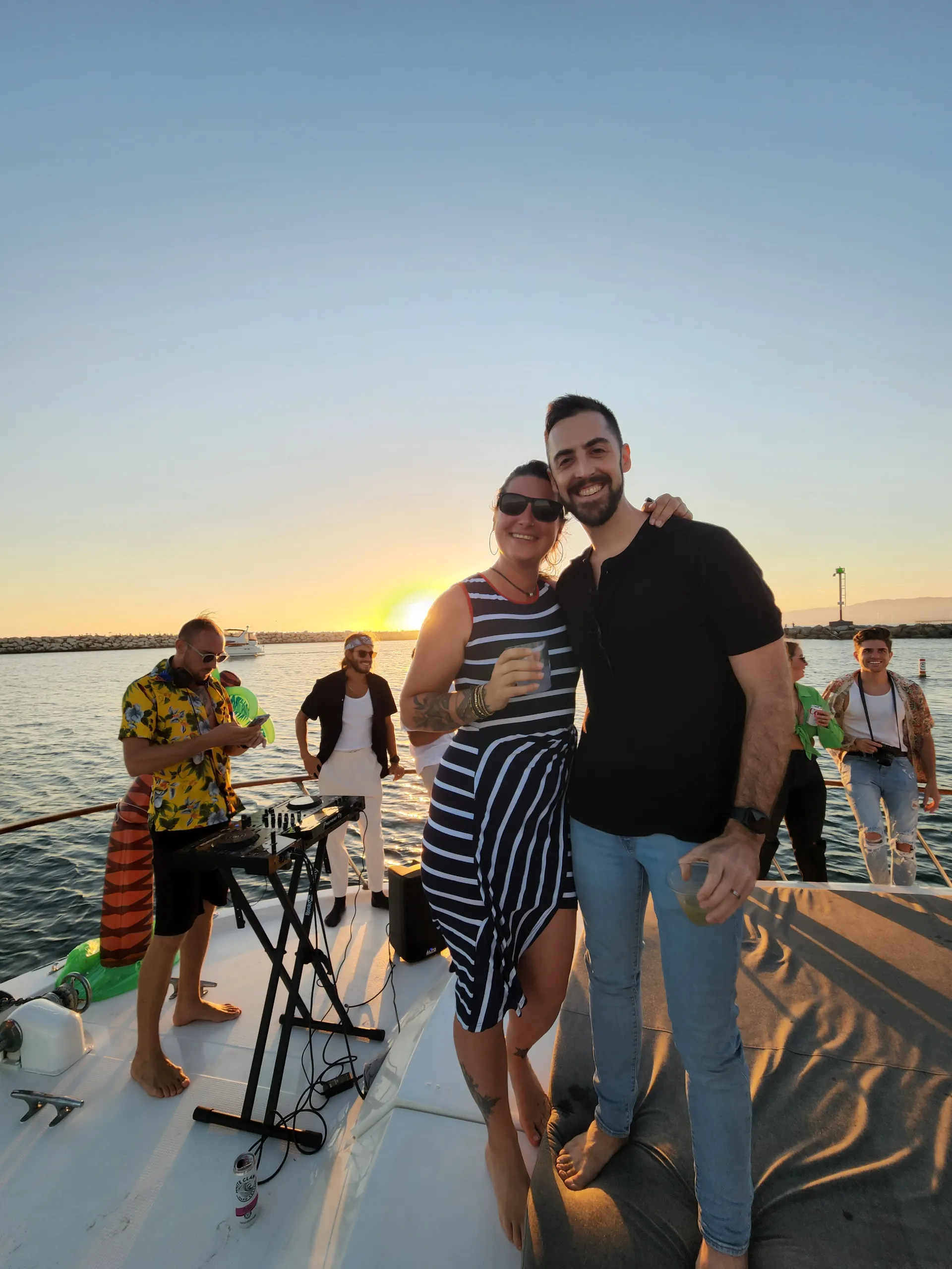 🌊 BEST VALUE ☀️ Huge Bow Cushion! Classic 50ft Motor Yacht ⚓️