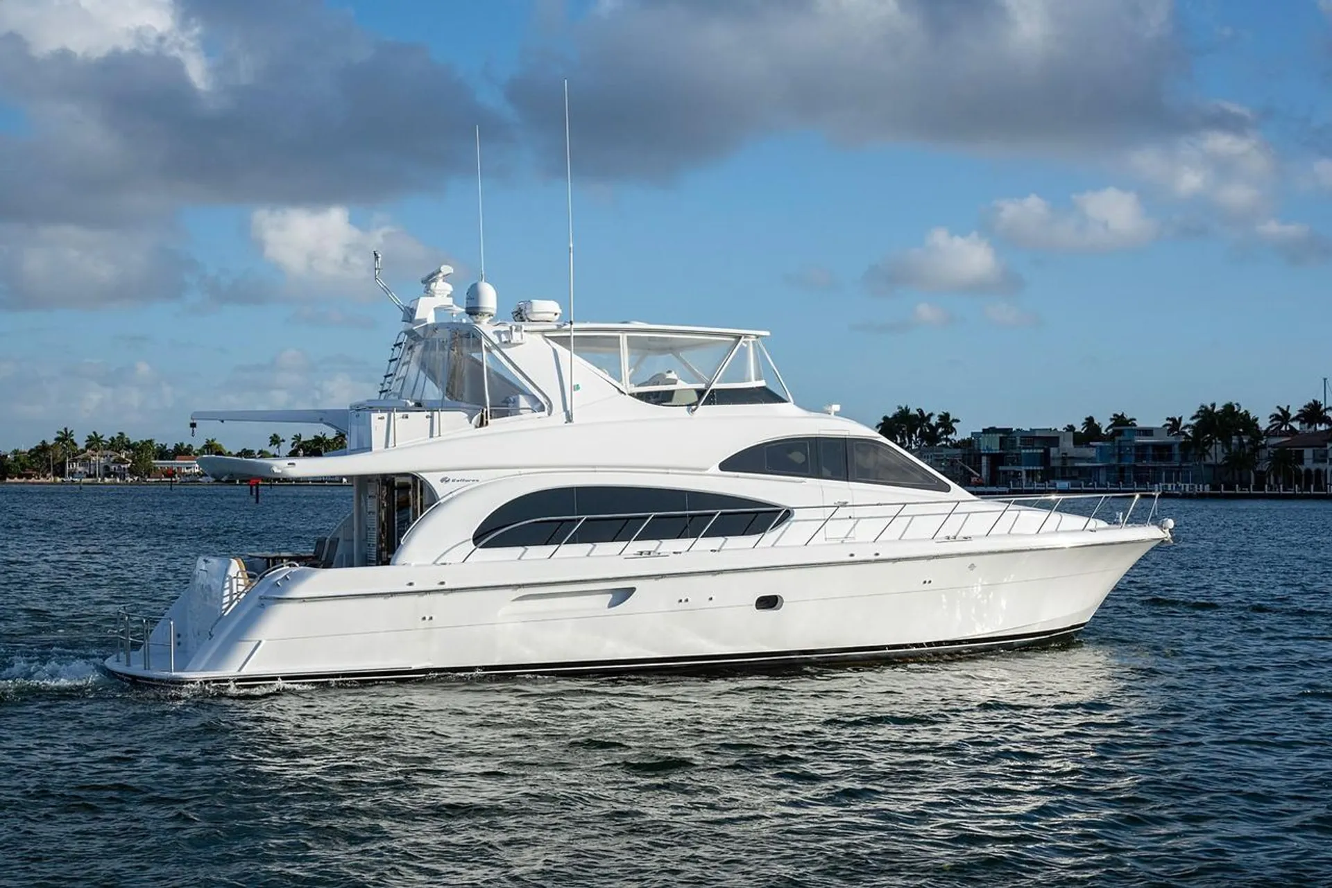 64 Hatteras motor yacht  lots of toys 