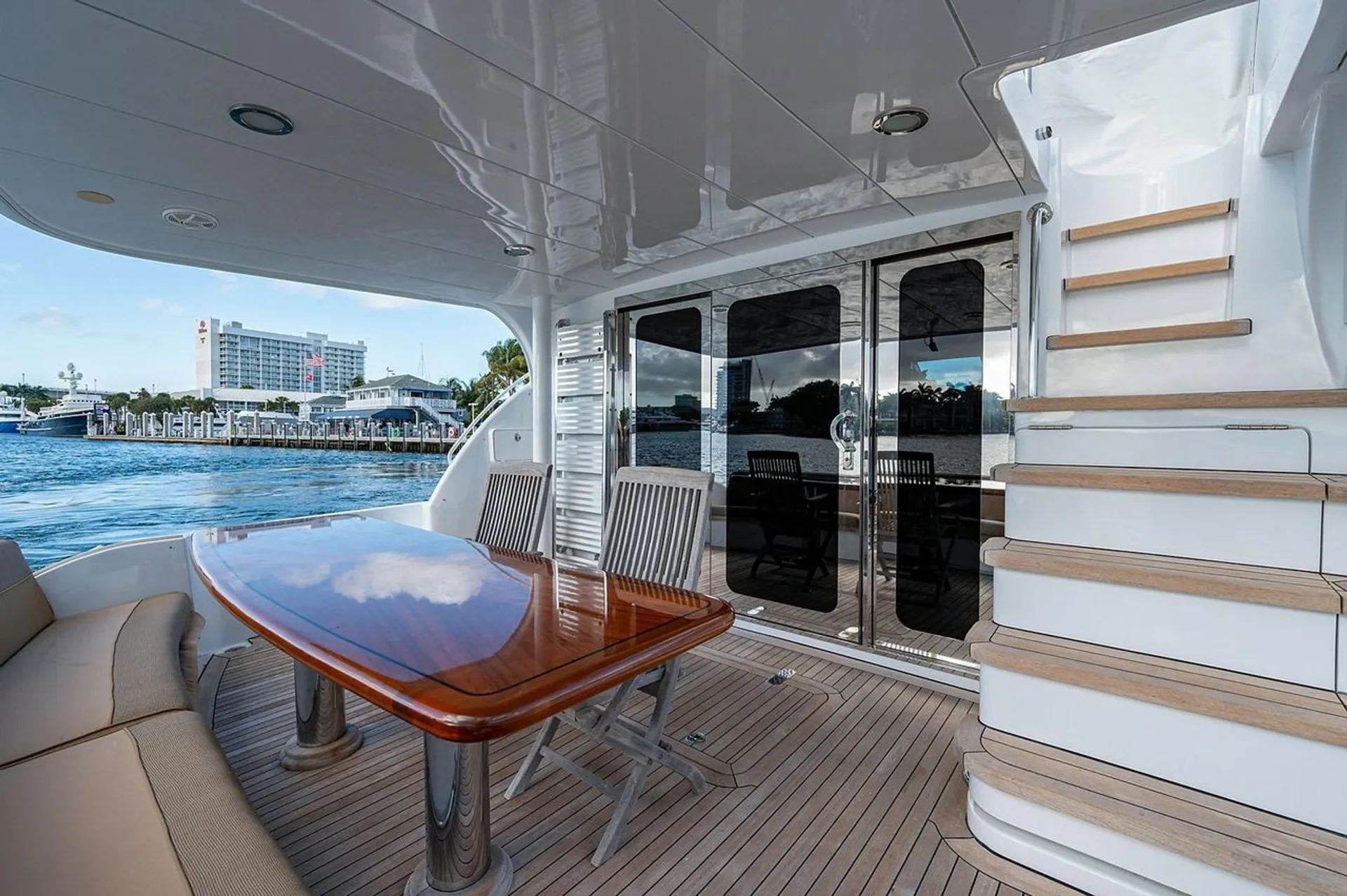 64 Hatteras motor yacht  lots of toys 