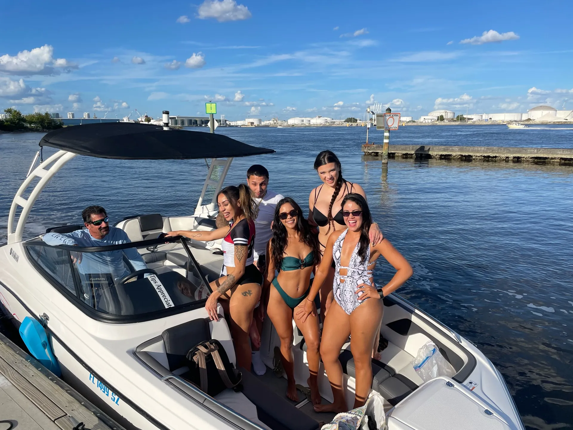 2021 Yamaha Jet Boat for charter in Tampa!