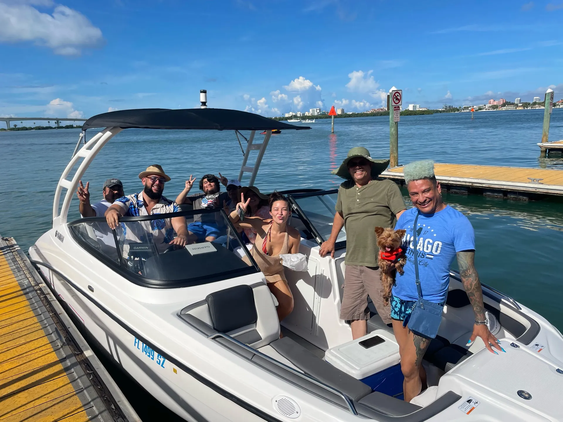 2021 Yamaha Jet Boat for charter in Tampa!