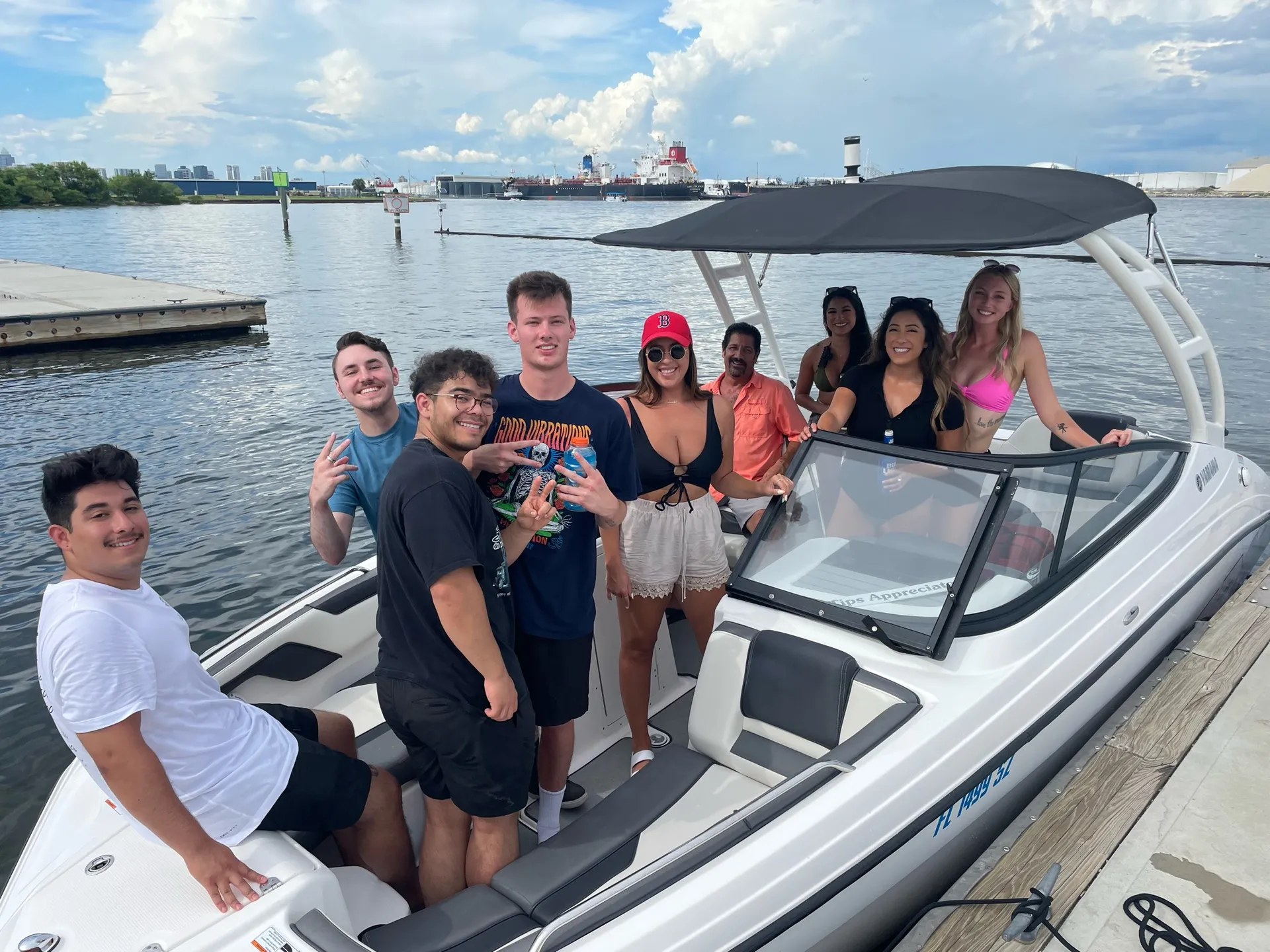 2021 Yamaha Jet Boat for charter in Tampa!