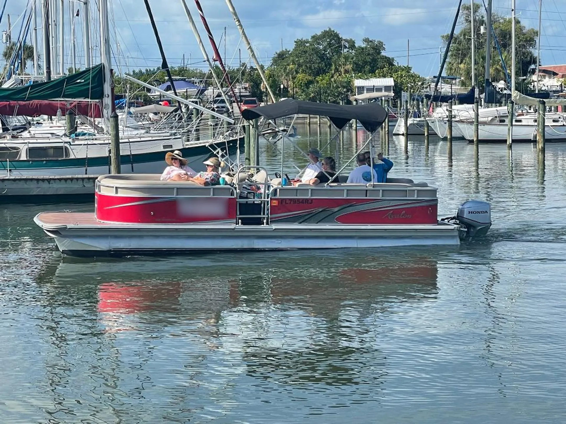 AVALON PONTOONS 25 GS CRUISE WAVEGLIDER TT in Gulfport, FL — photo 2