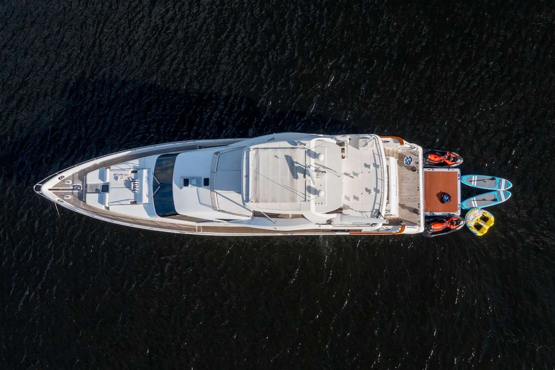 Free Jetski I 75FT Luxury 3 Deck Yacht
