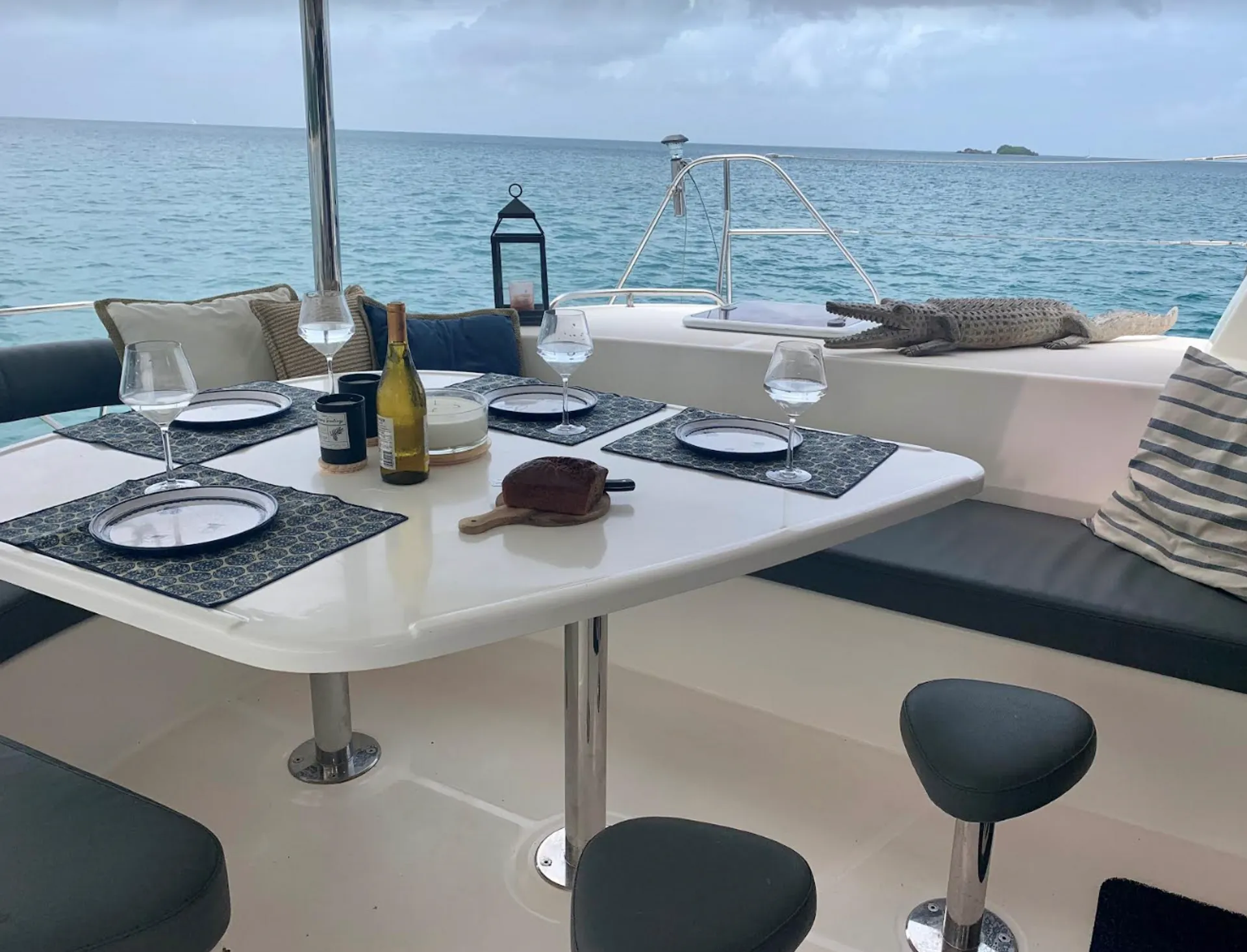 46Ft Luxury Catamaran Full Day Sailing Charter.