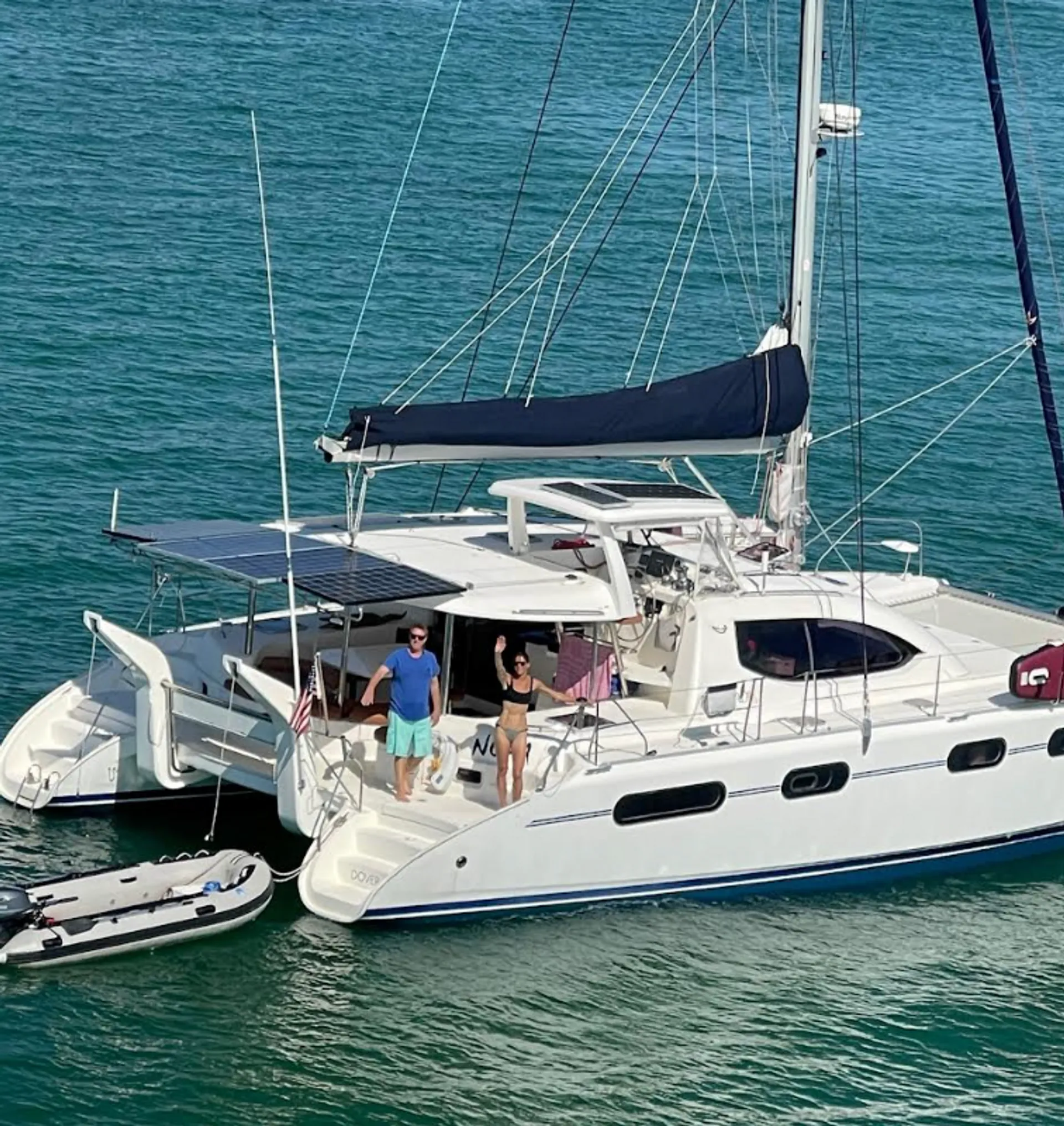 46Ft Luxury Catamaran Full Day Sailing Charter.