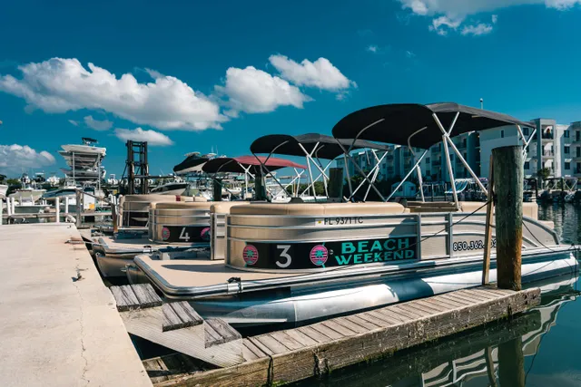 Rent a HARRIS BOATS pontoon in Naval Air Station Key West, FL near me