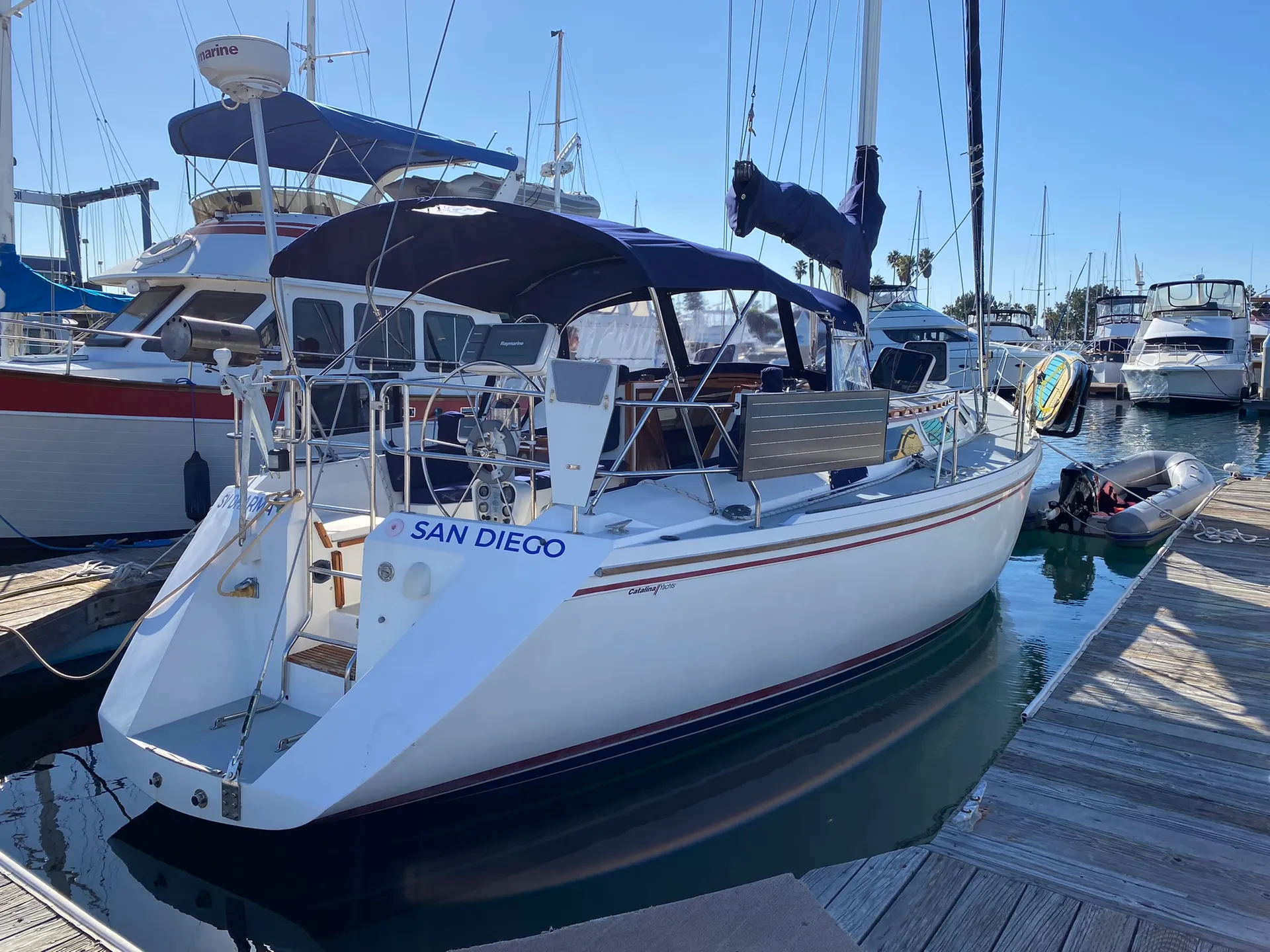 Catalina 42 Fin Keel in San Diego, CA — photo 2