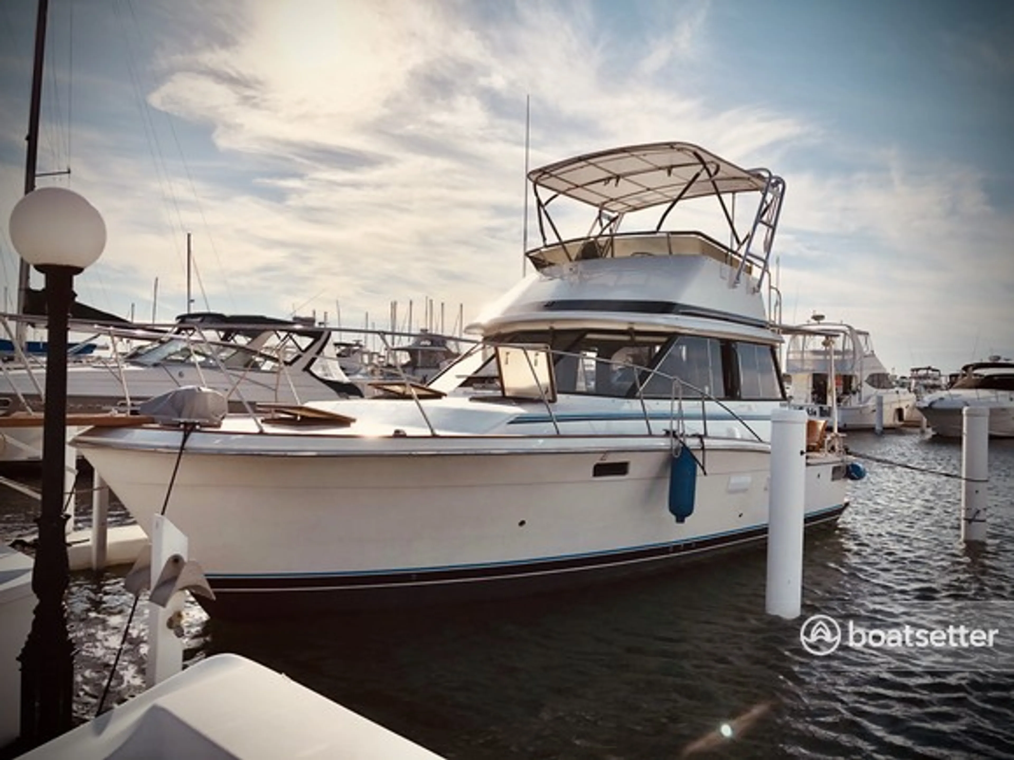 Rent a Trojan Yachts F32 Sedan in Chicago, IL on Boatsetter
