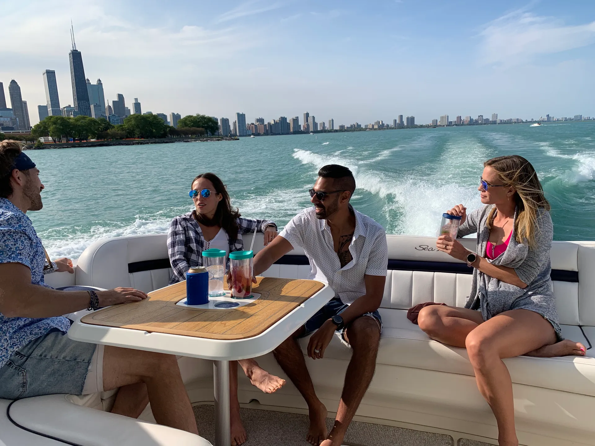 Captained 51' Sea Ray Sundancer Luxury Yacht