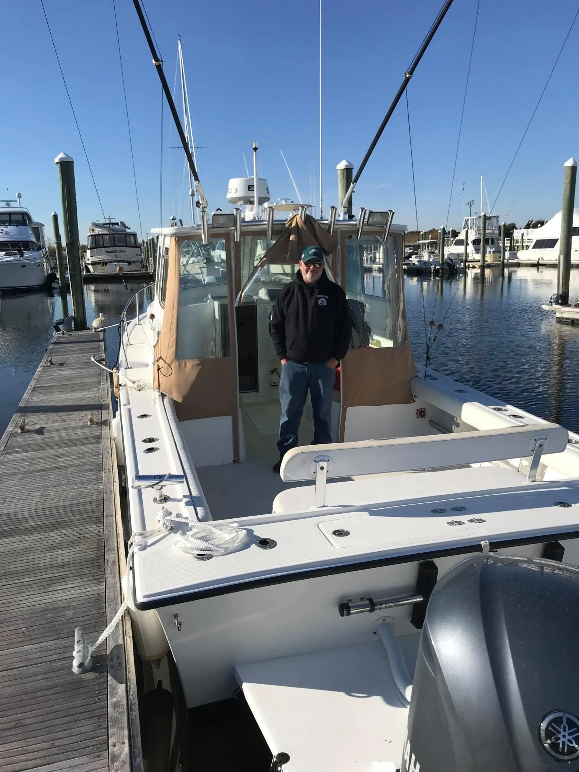 Cruising, Birding and Dolphin Watching Aboard a 26 foot Steiger Craft
