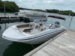 Hurricane Deck Boat With Upgraded Lounge Seats
