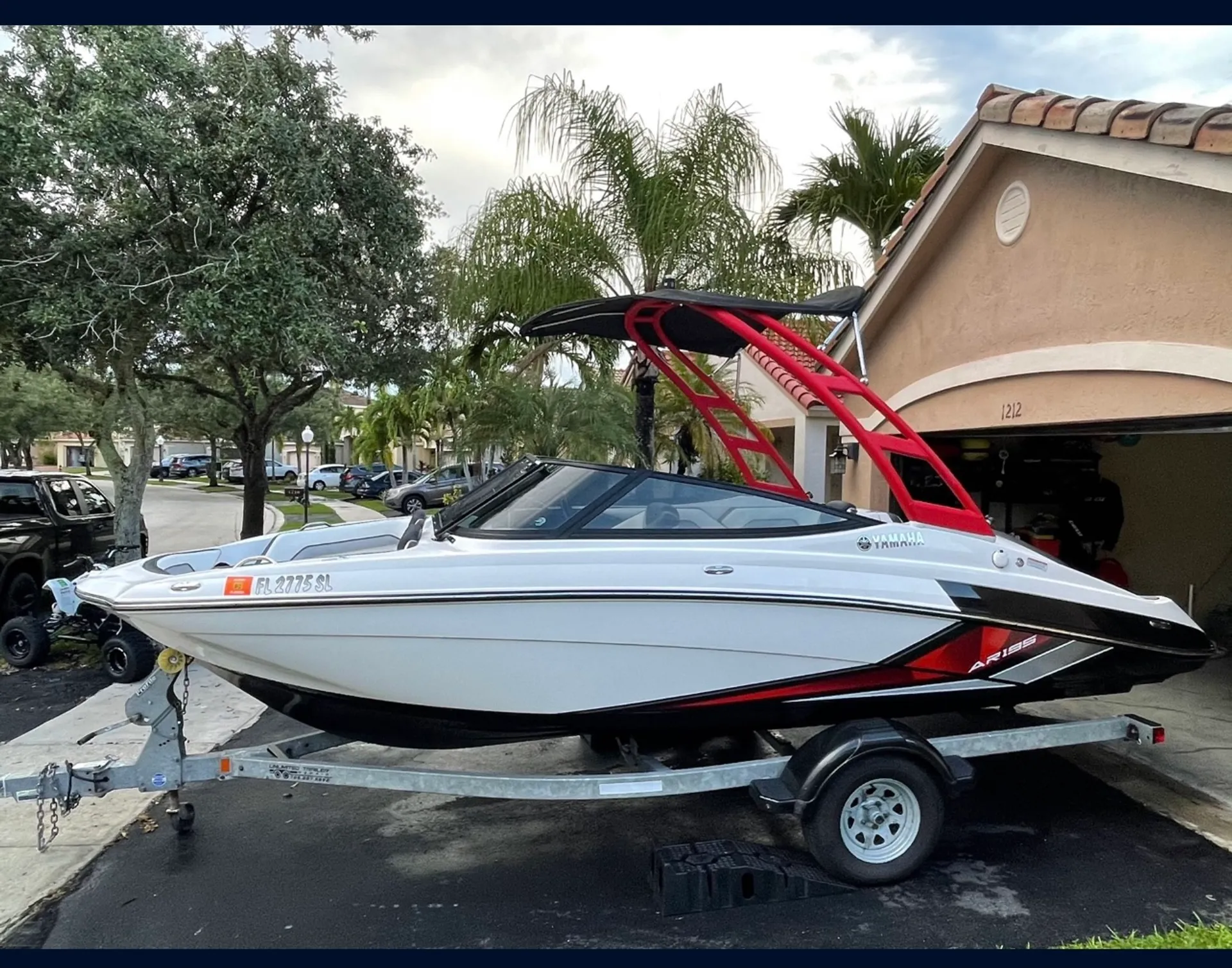 YAMAHA AR195 W/TRAILER in Miami, FL — photo 5