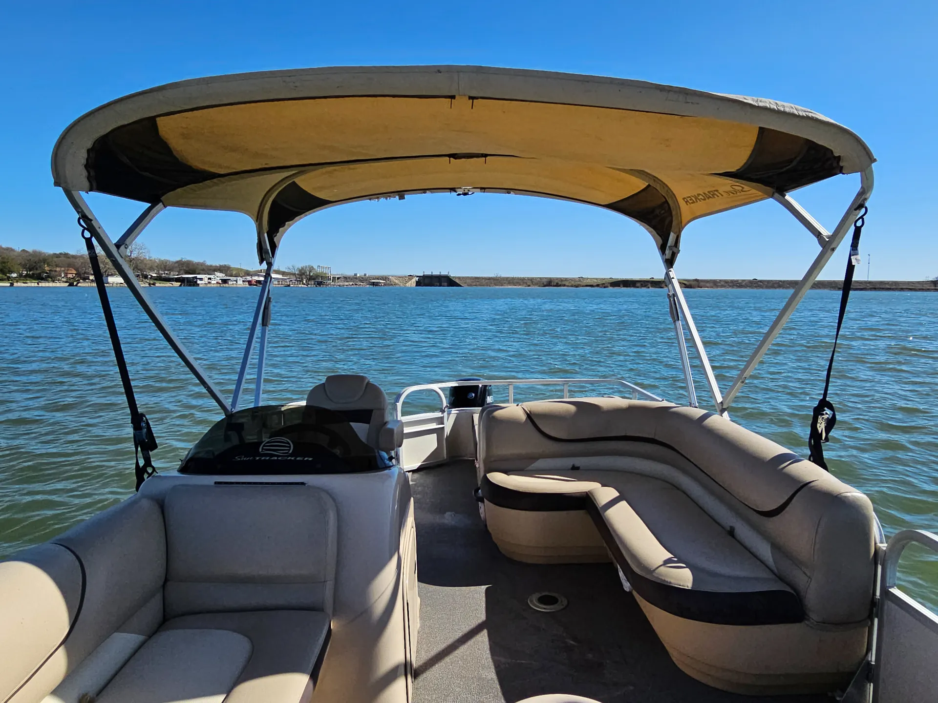 Sun Tracker by Tracker Marine Party Barge 22 XP3 w/150ELPT 4-S in Fort Worth, TX — photo 8