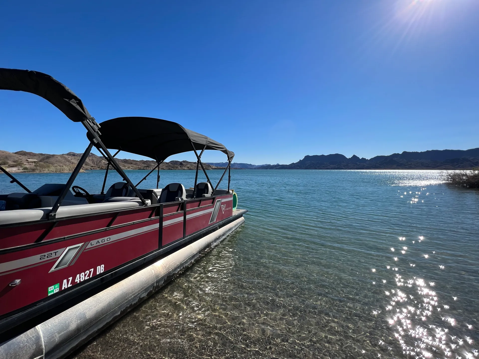 Fun Havasu Tritoon with USCG Captain