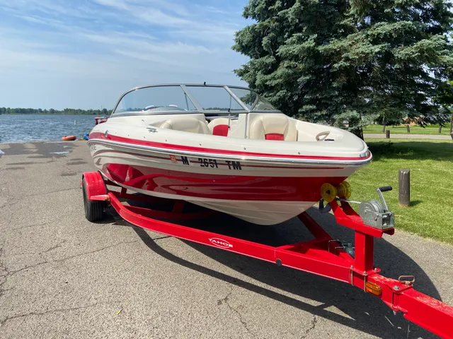 Rent a Tahoe by Tracker Marine deck boat in Eaton Rapids, MI near me