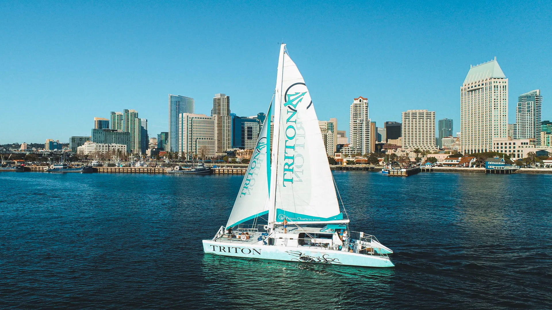 Largest Catamaran Yacht in San Diego! Captain, Crew, & Bartender Incl.
