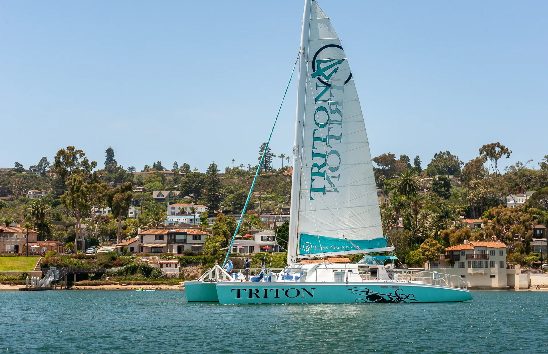 Largest Catamaran Yacht in San Diego! Captain, Crew, & Bartender Incl.