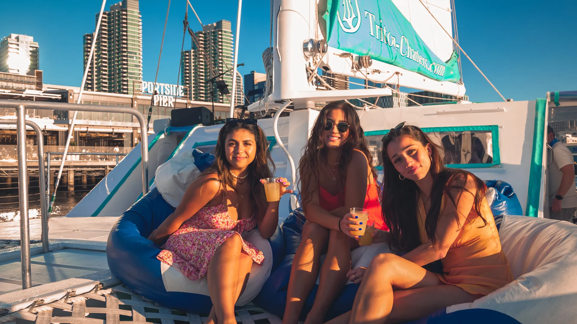 Largest Catamaran Yacht in San Diego! Captain, Crew, & Bartender Incl.