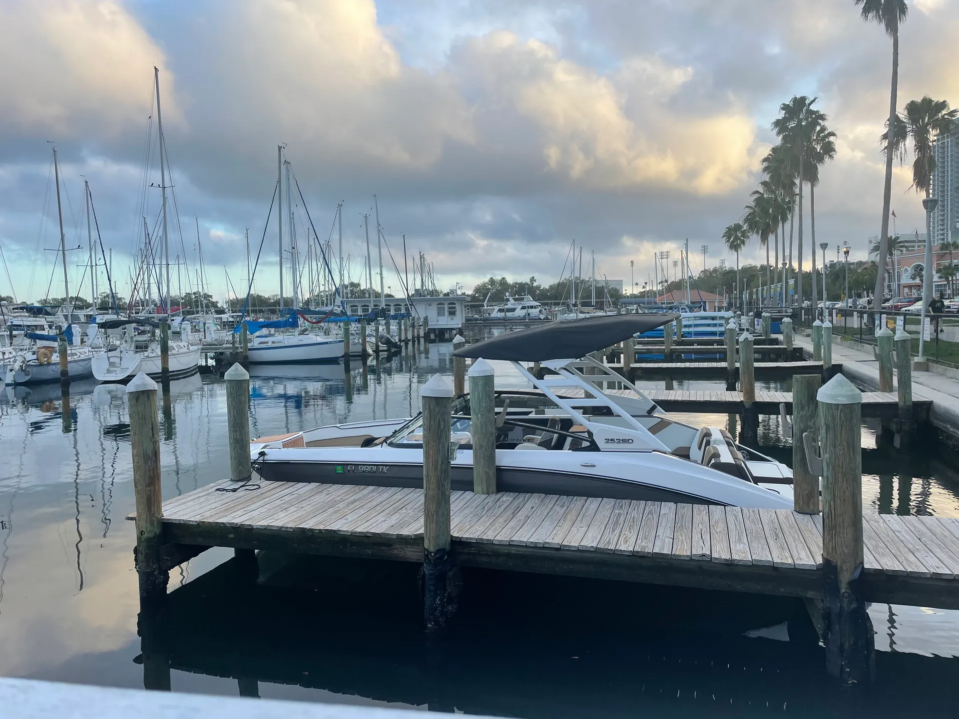 Tampa’s finest. “Pier Pressure” 25’ Yamaha Jet Boat