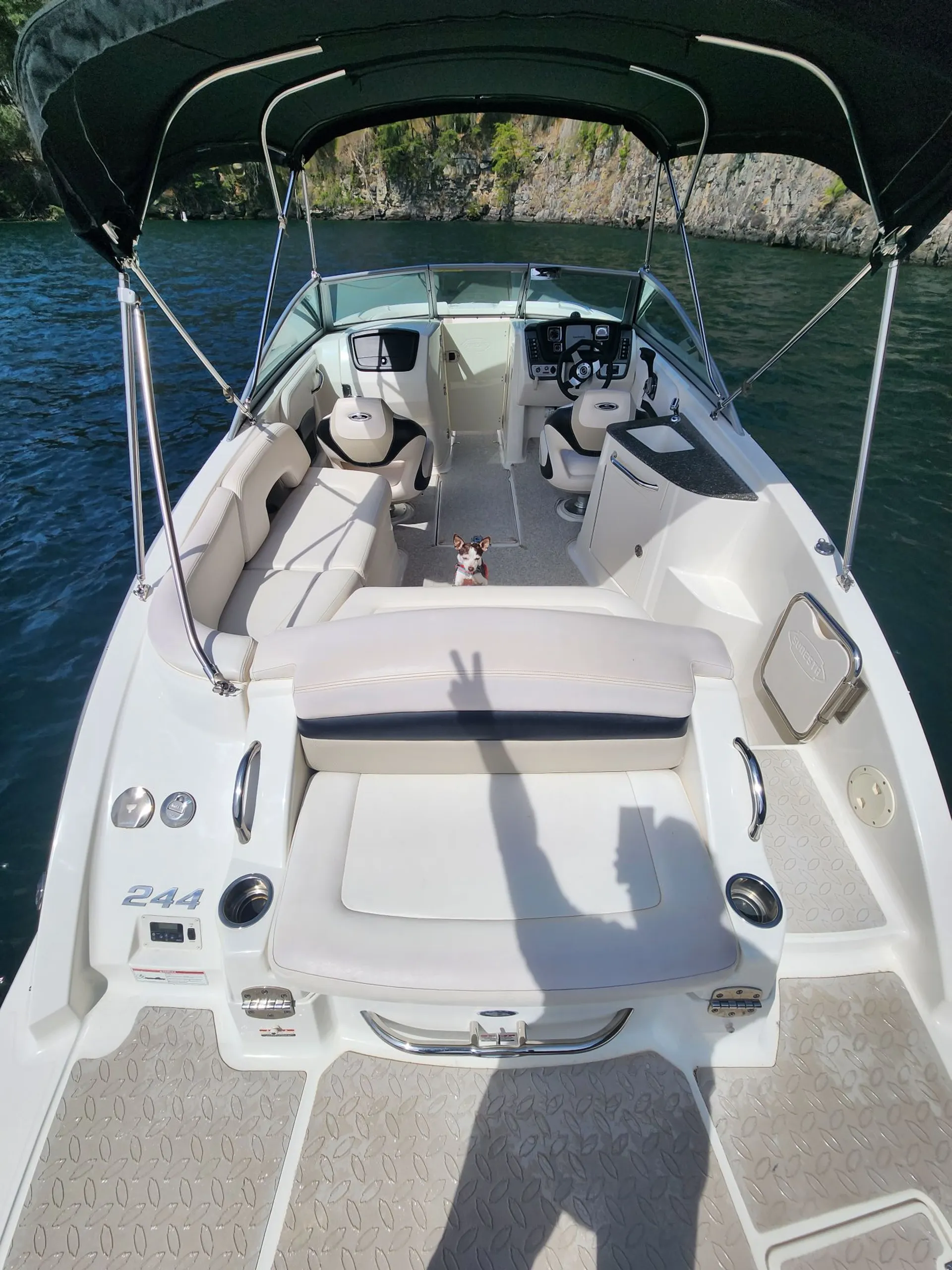24.4' Open Bow, the cleanest fully functional boat around!