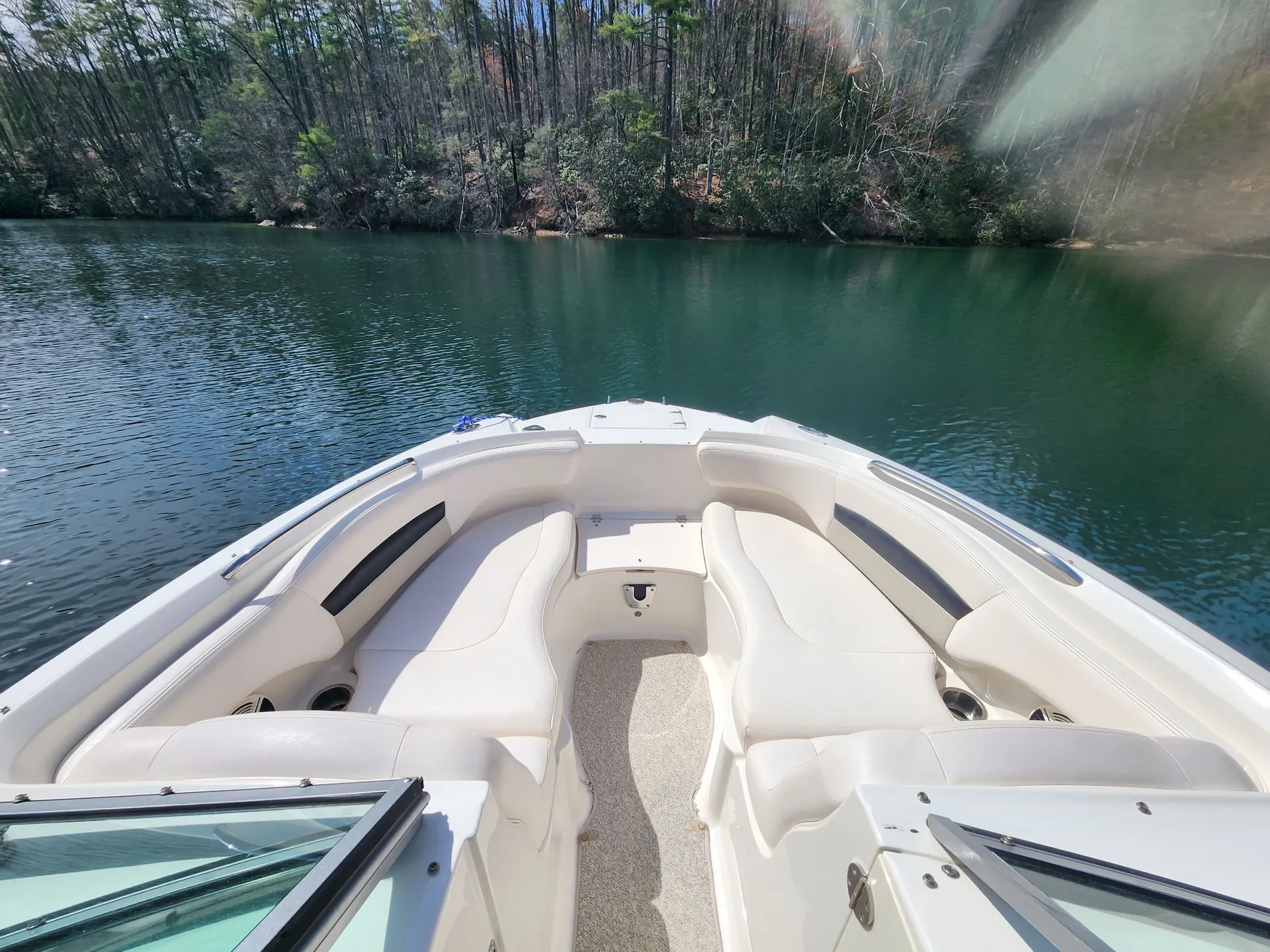 24.4' Open Bow, the cleanest fully functional boat around!