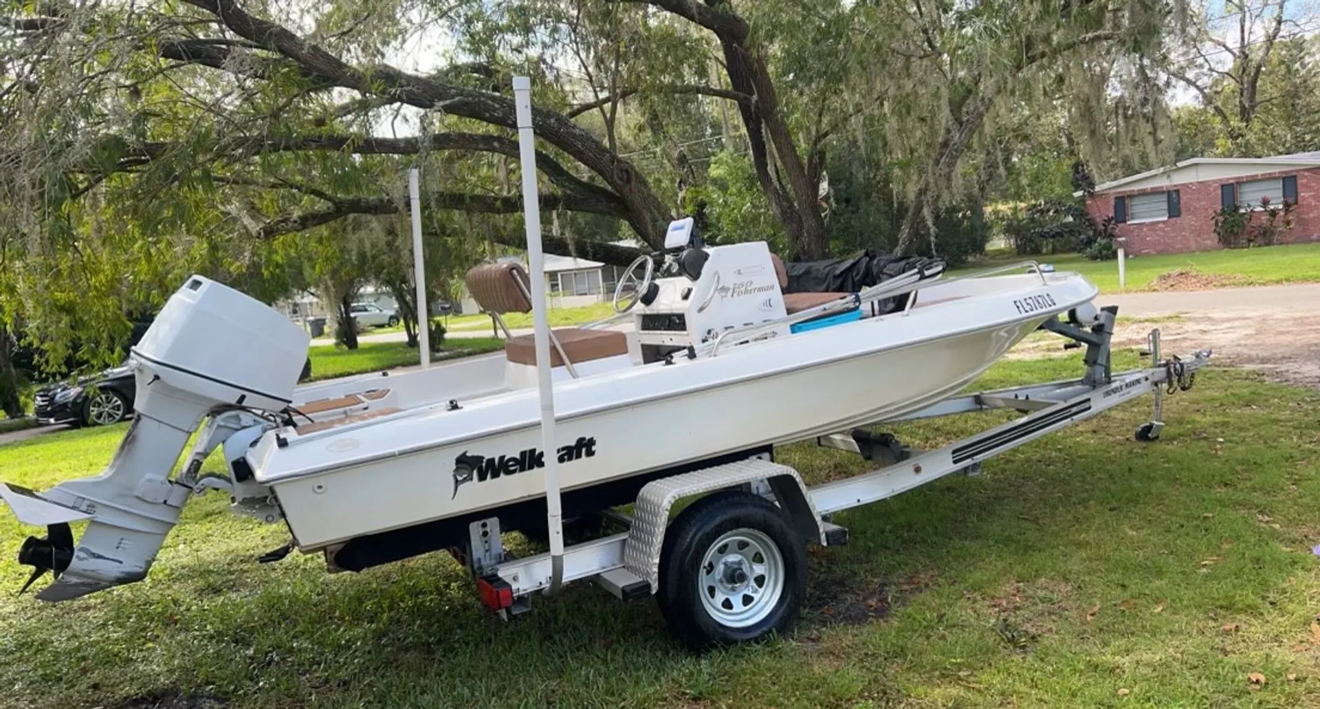 WELLCRAFT 160 FISHERMAN W/90HP OMC W/TRLR in Lakeland, FL — photo 2