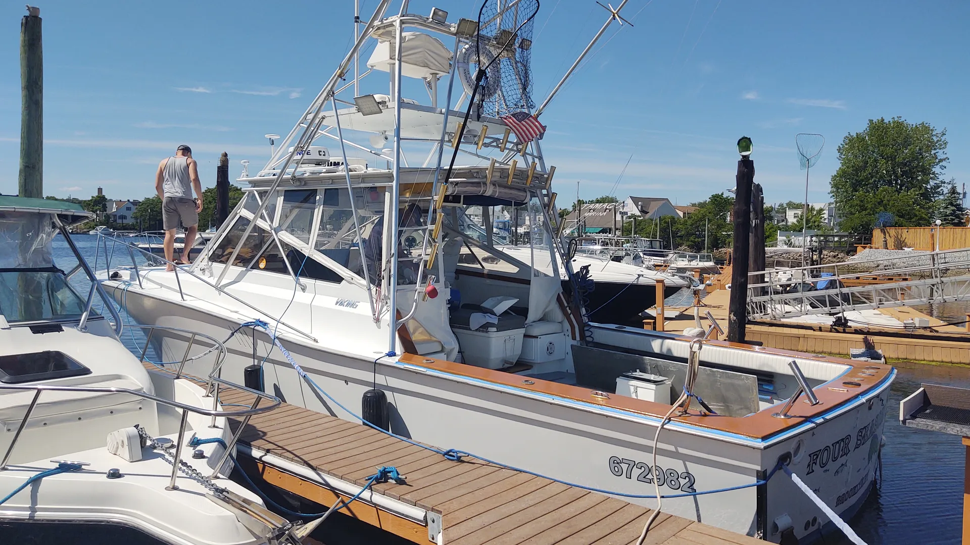 Ultimate Fishing trips in NY and NJ with 43ft Custom Viking Express 