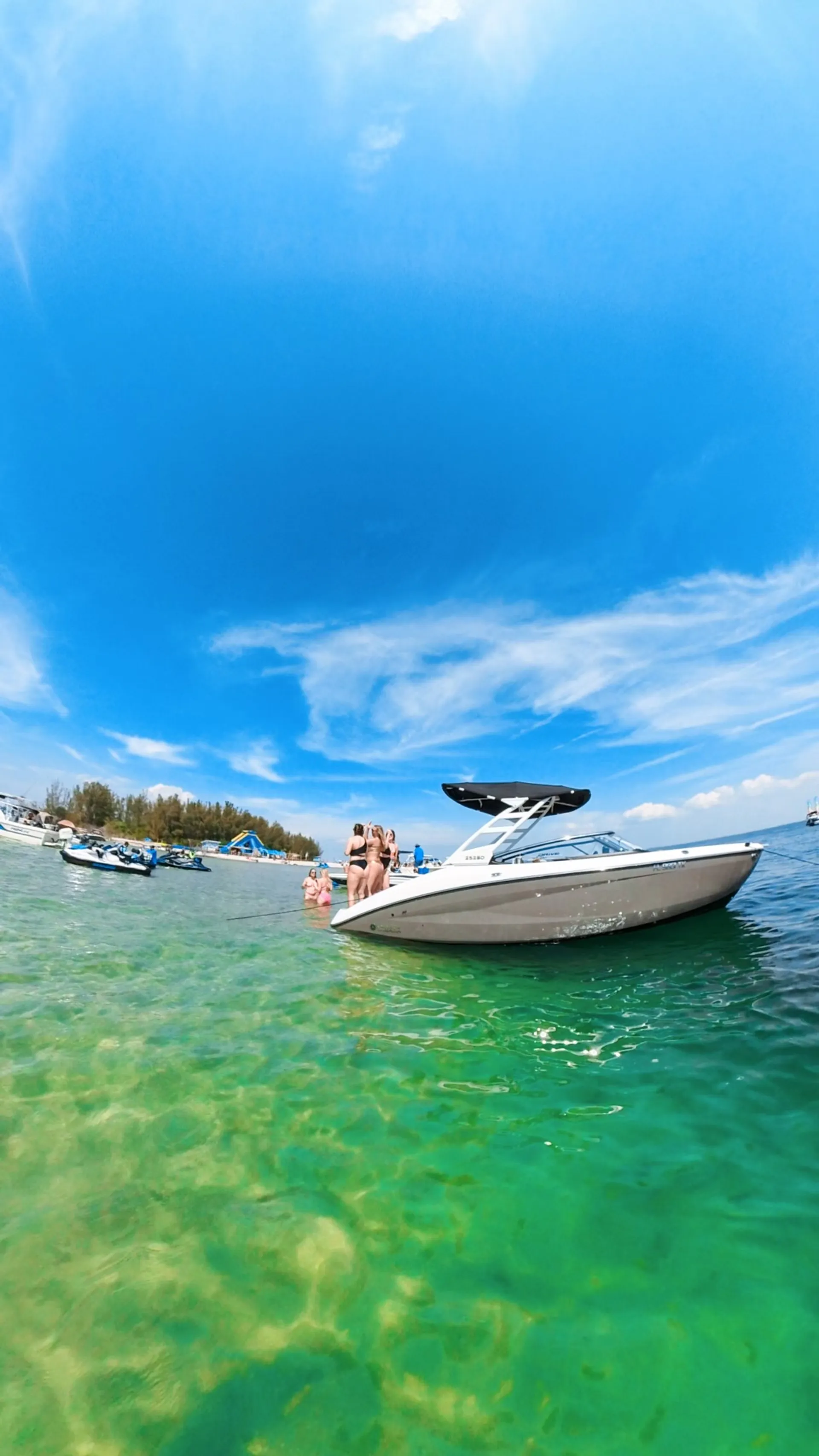 Tampa’s finest. “Pier Pressure” 25’ Yamaha Jet Boat