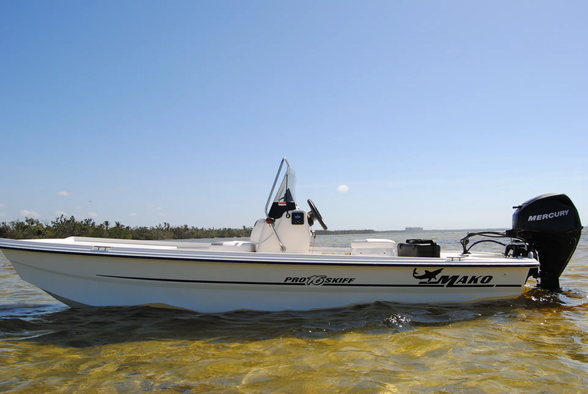 MAKO MARINE PRO 16 SKIFF CC W/40ELPT 4-S W/TRLR in Bokeelia, FL — photo 3