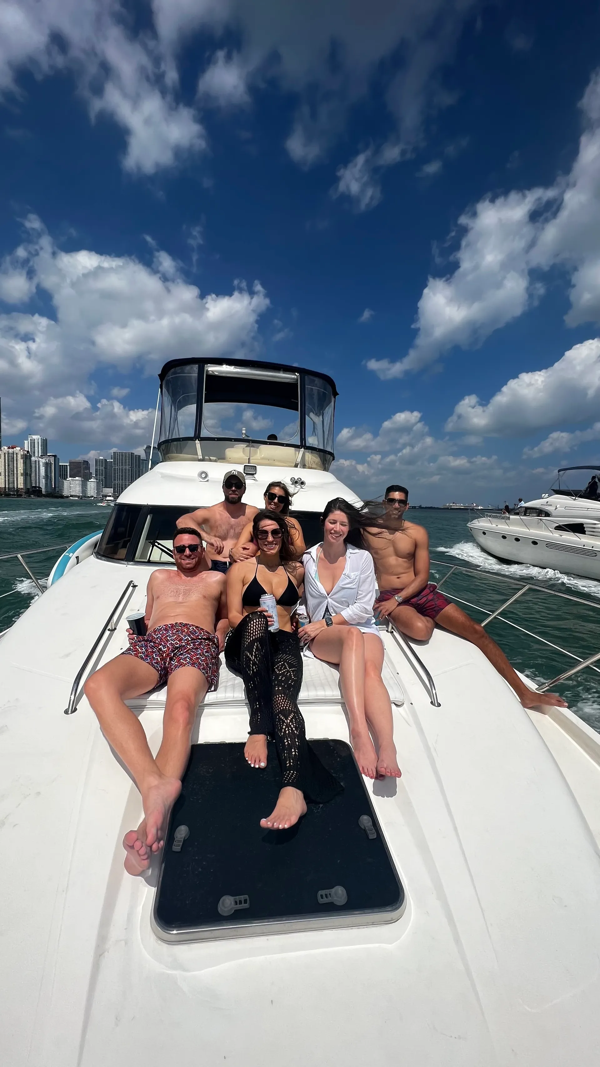  Miami 50ft luxurious Yacht . Jetski available