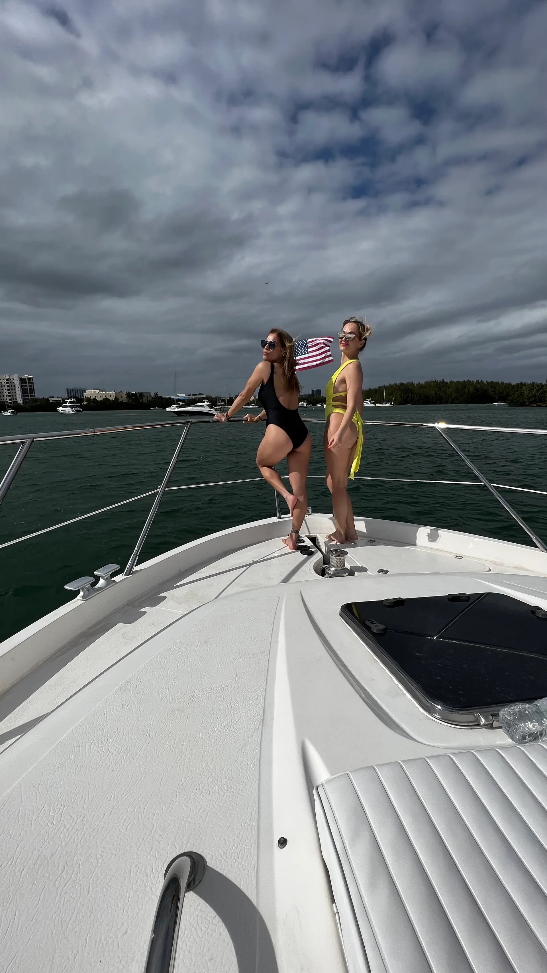  Miami 50ft luxurious Yacht . Jetski available